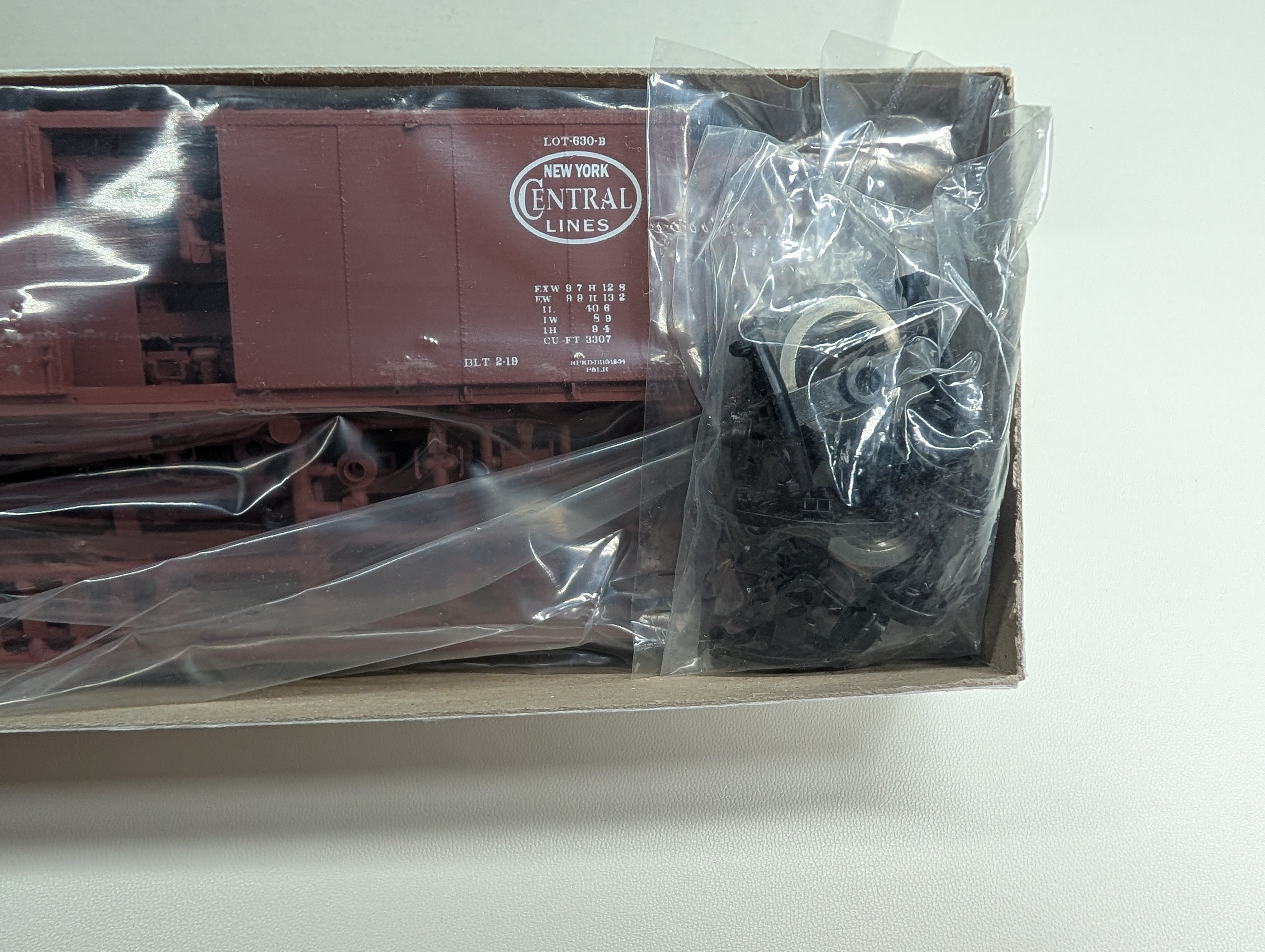 USED Tichy Train Group HO Scale Steel Box Car PMcKY #83428 NMRA Conv Car KIT