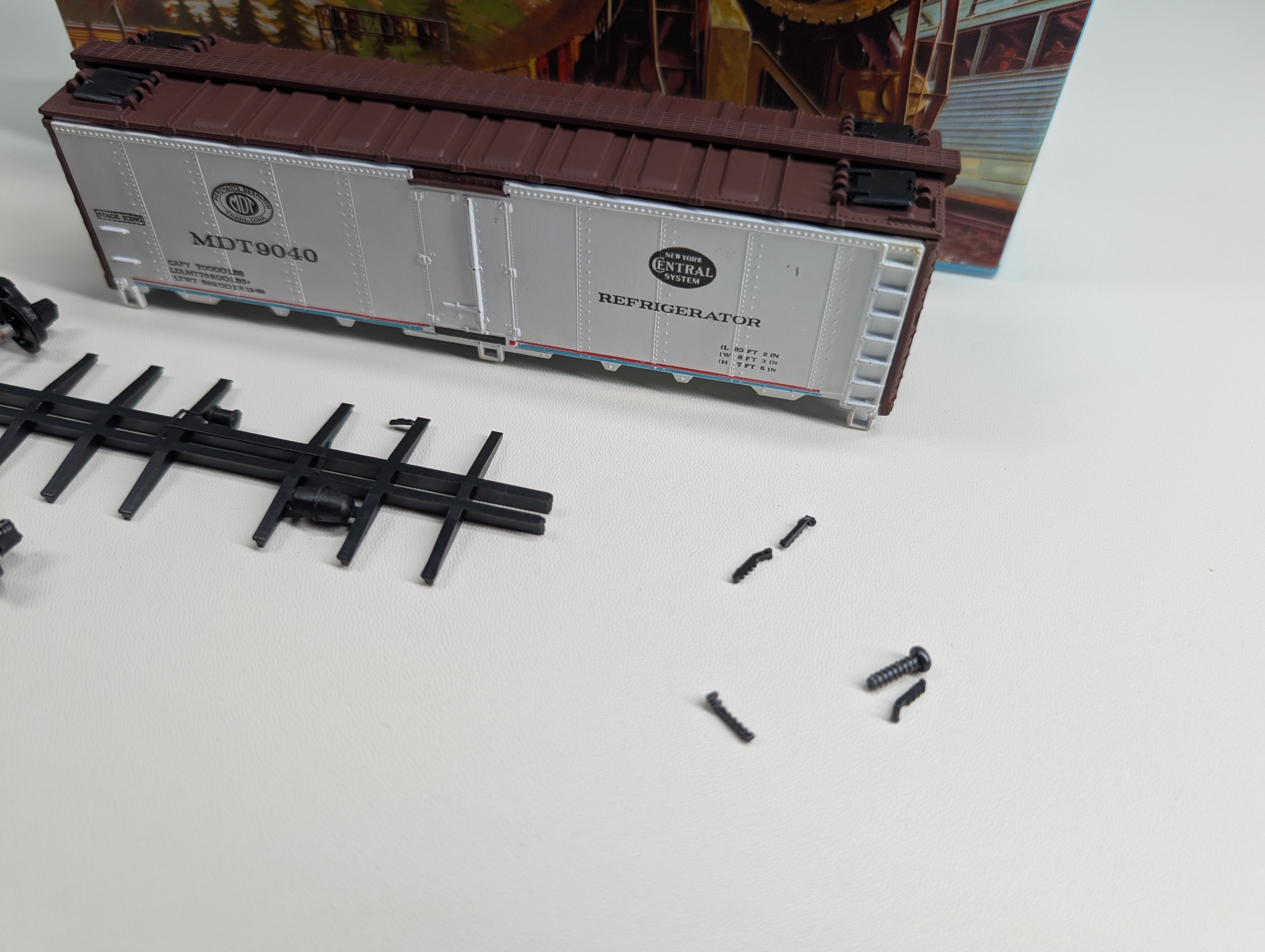 USED Athearn HO Scale 40' Reefer MDT #9040 KIT