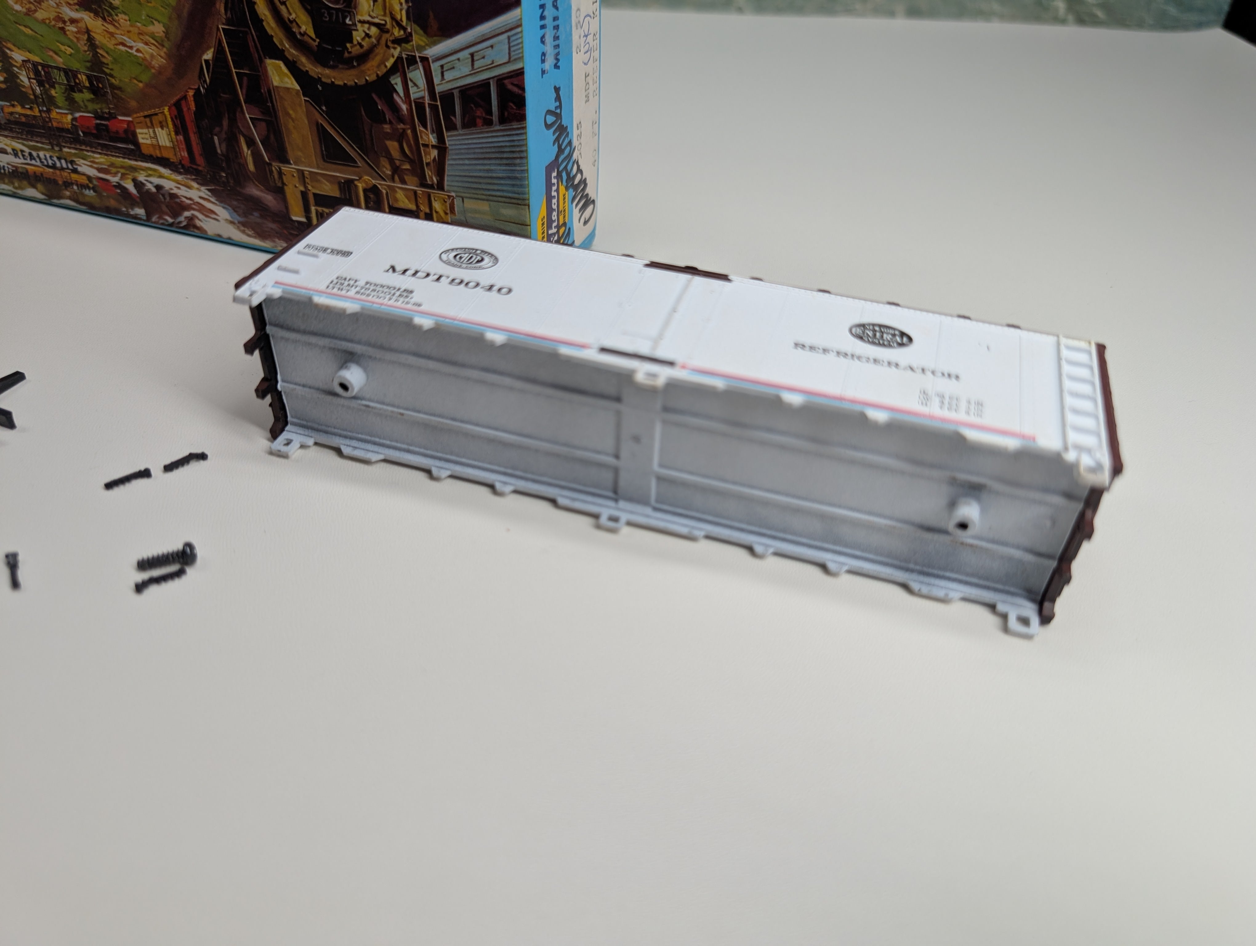 USED Athearn HO Scale 40' Reefer MDT #9040 KIT