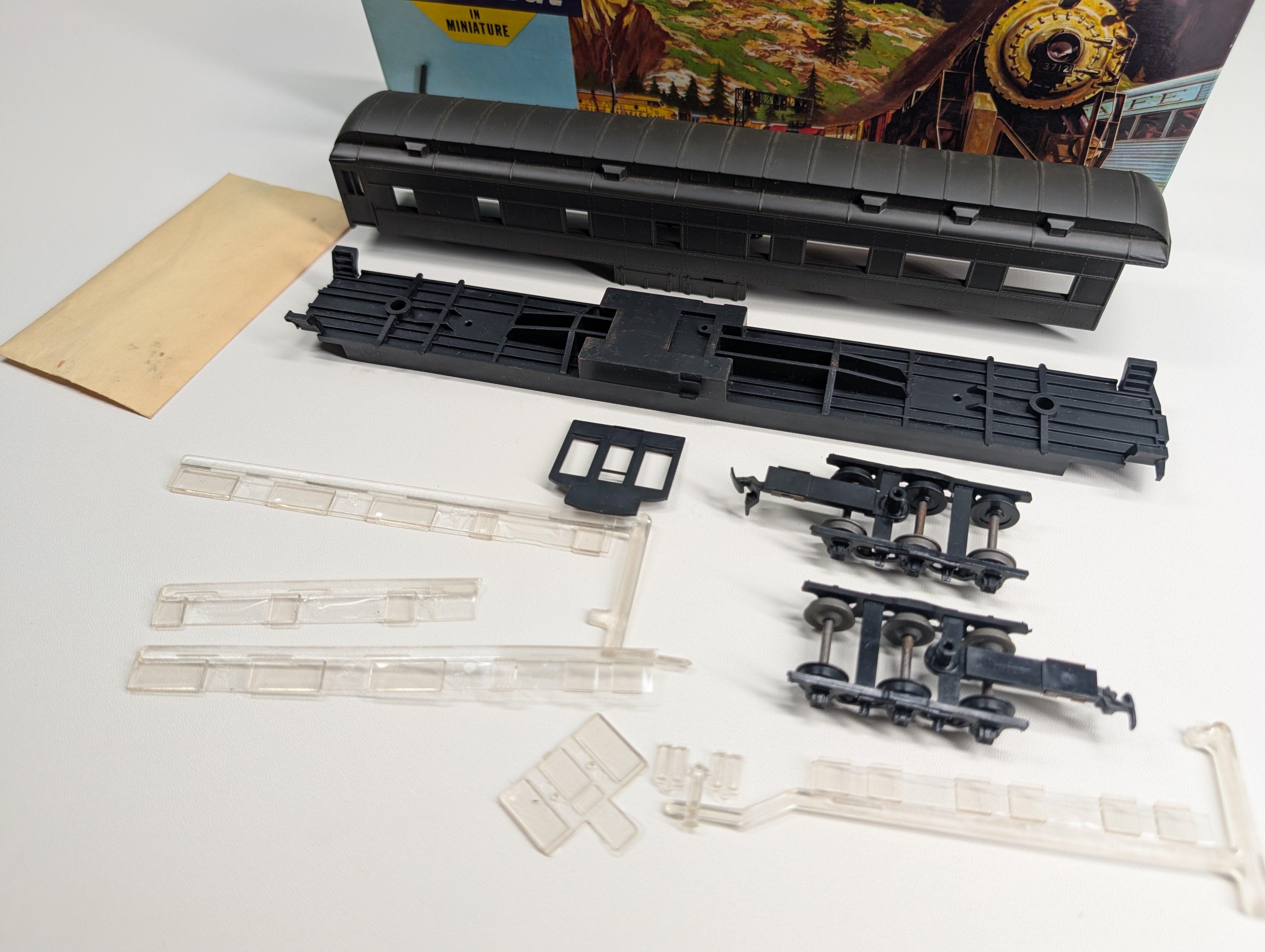 USED Athearn HO Scale Undecorated OBS Passenger Car KIT