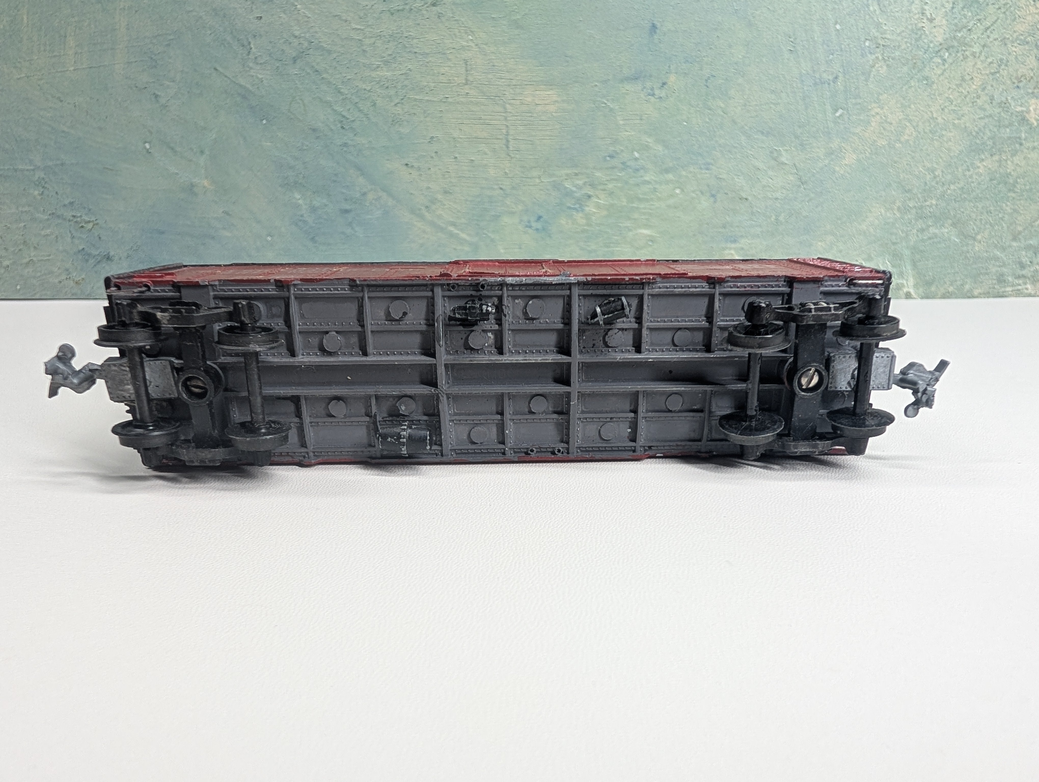 USED Roundhouse HO Scale All Metal 40' Box Car Swift SRLX #15987