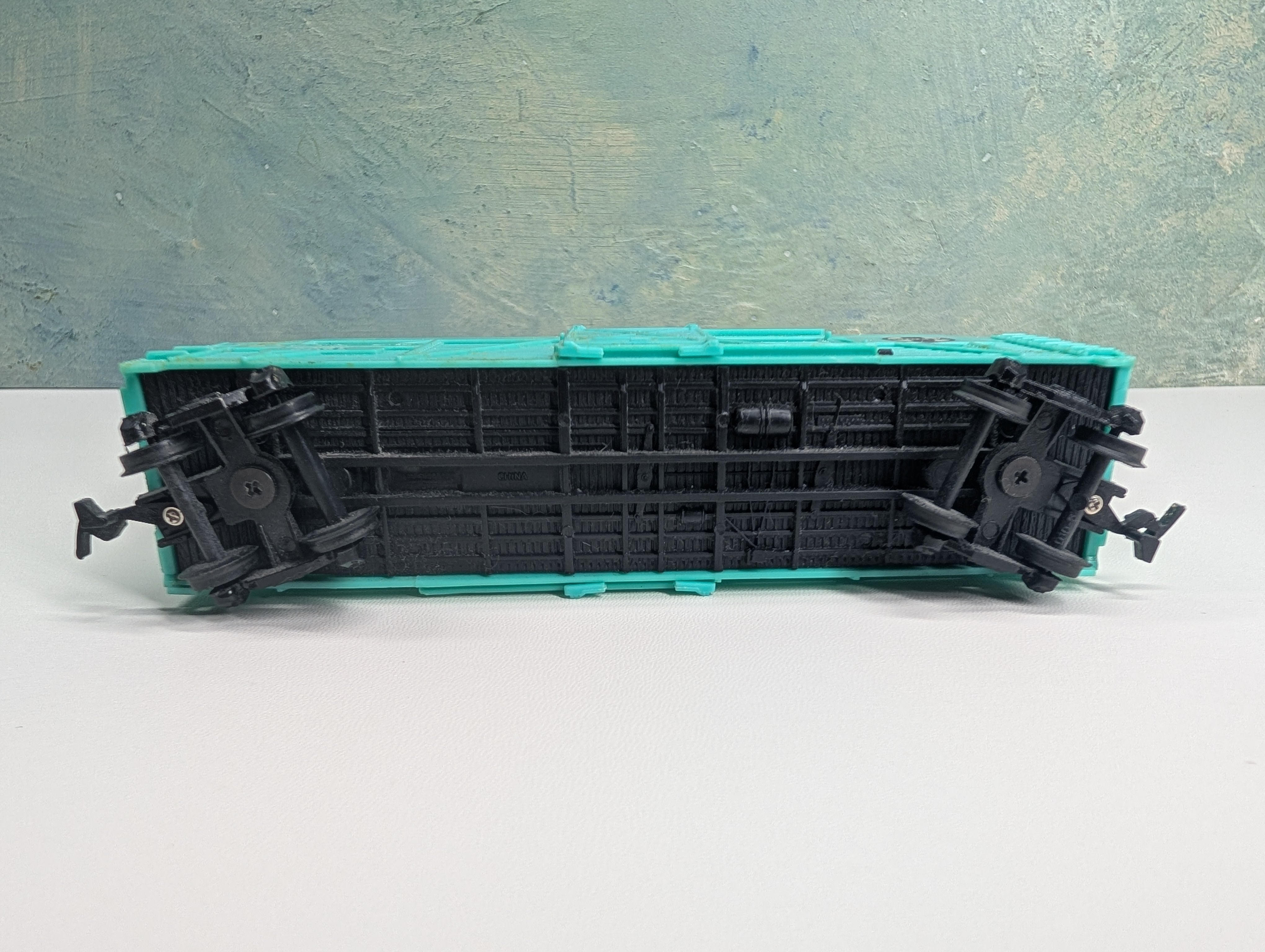 USED Bachmann HO Scale Cattle Stock Car Santa Fe ATSF #94135