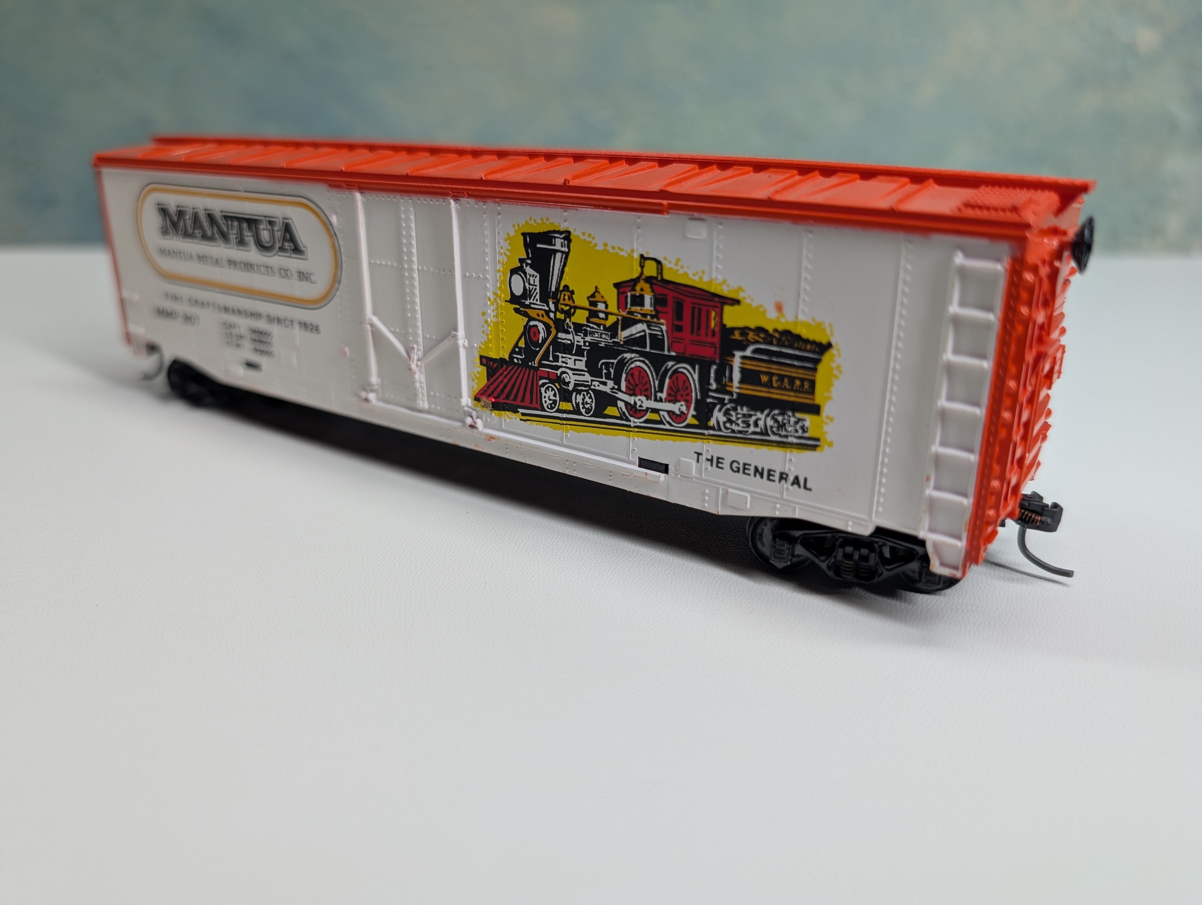 USED Mantua HO Scale 50' Box Car MMP 307 The General