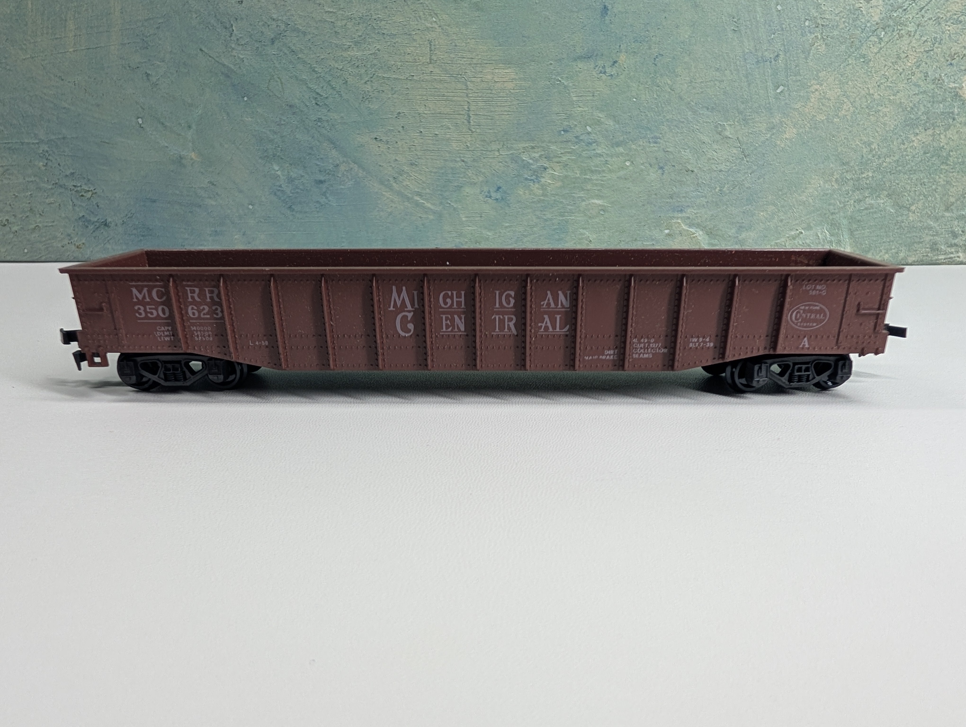 USED Lima HO Scale Gondola Michigan Central MCRR #350623