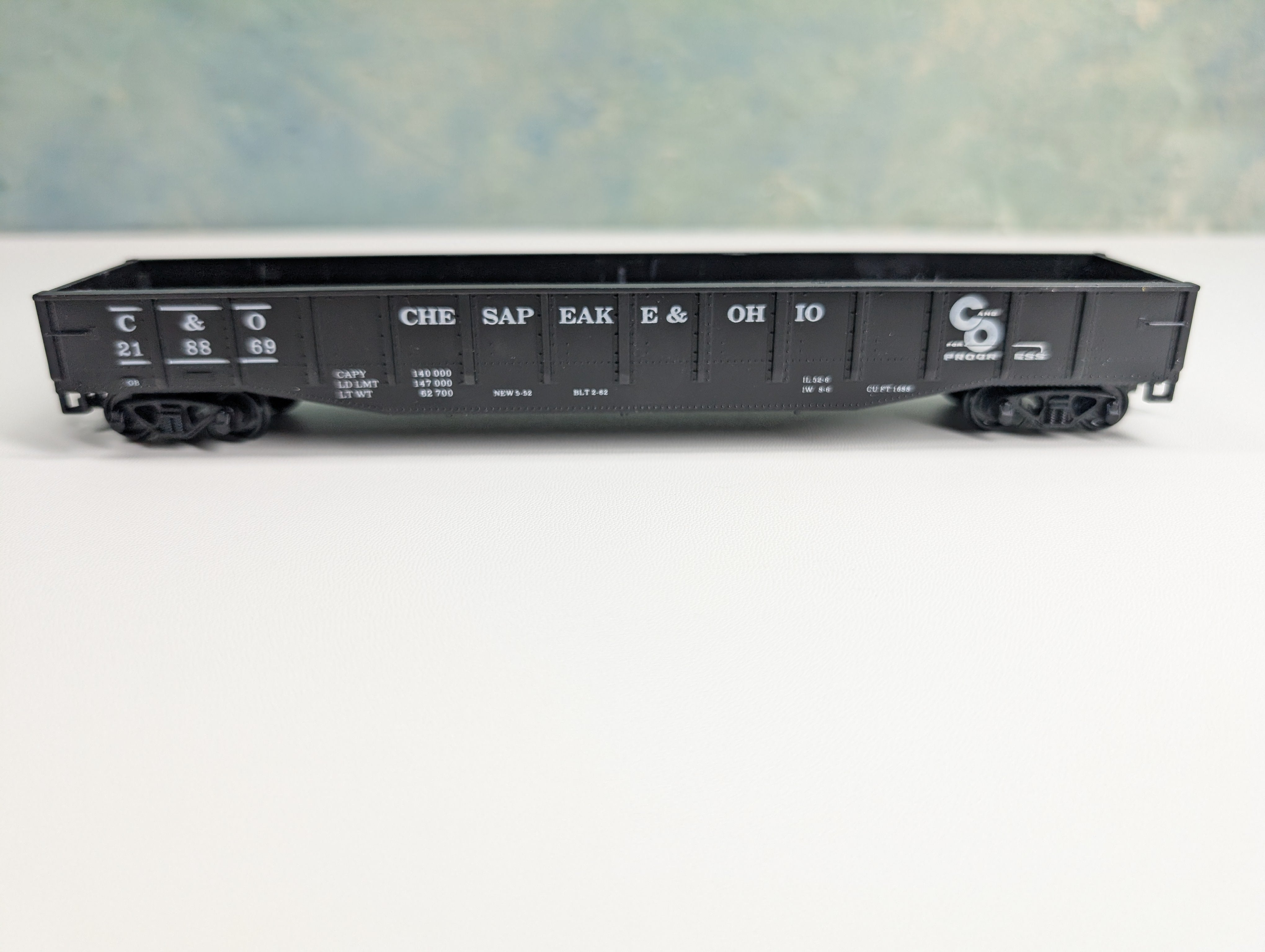 USED Con-Cor HO Scale Gondola Chesapeake and Ohio C&O #218869