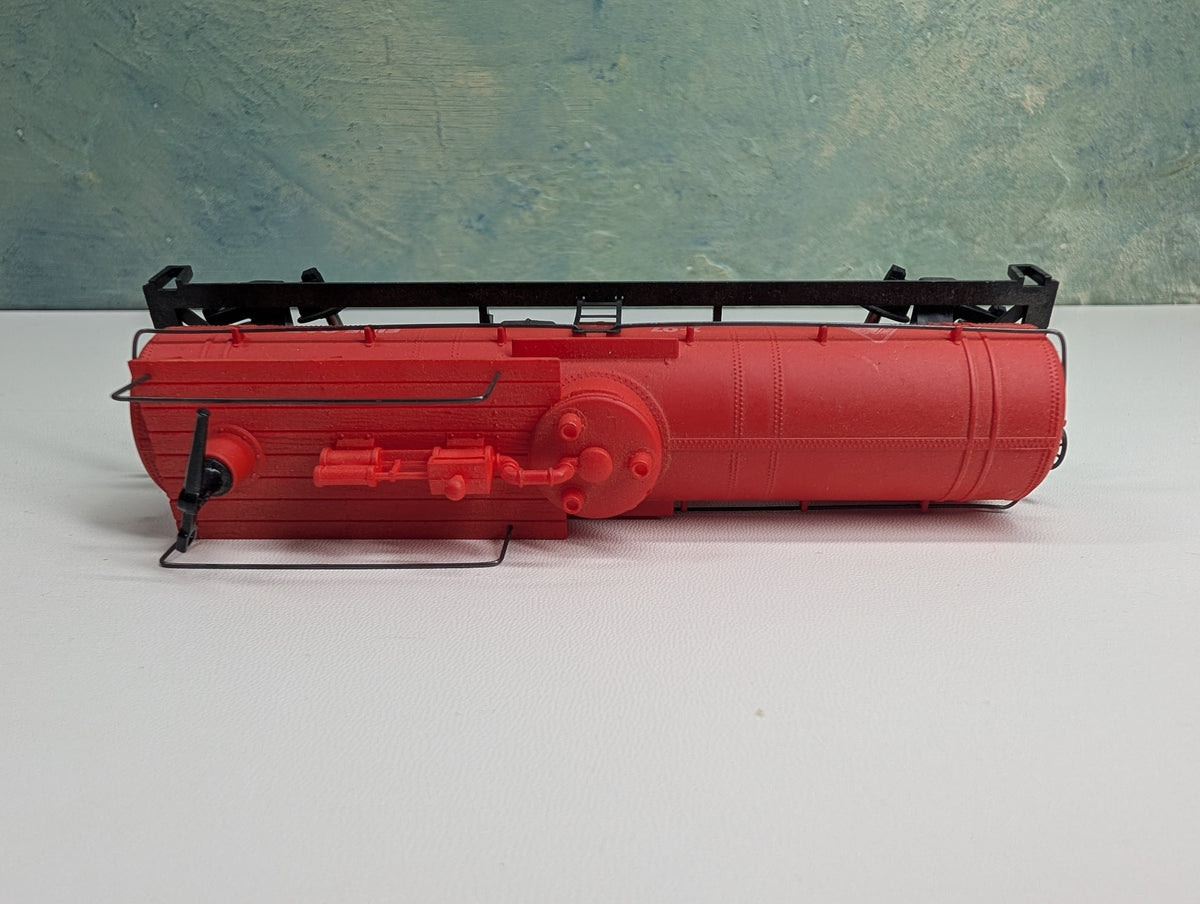 USED Cox HO Scale Fire Tank Car Big Pine Lumber Co #X-07