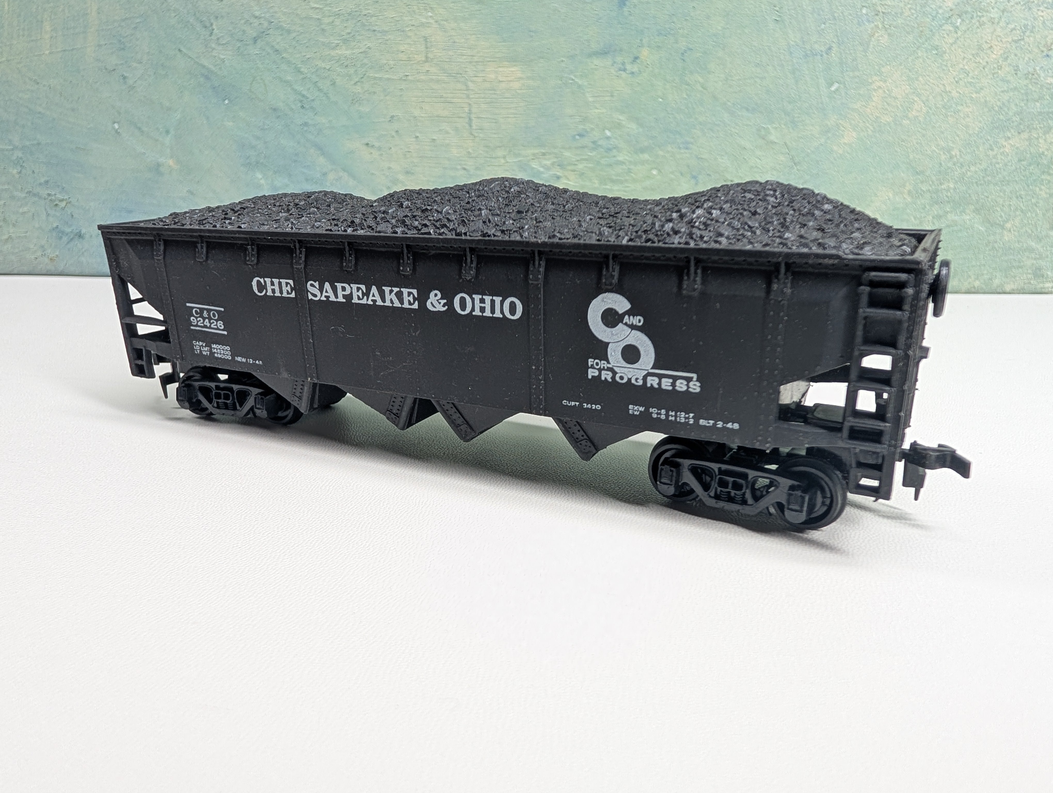 USED HO Scale Coal Hopper Chesapeake and Ohio C&O #92426