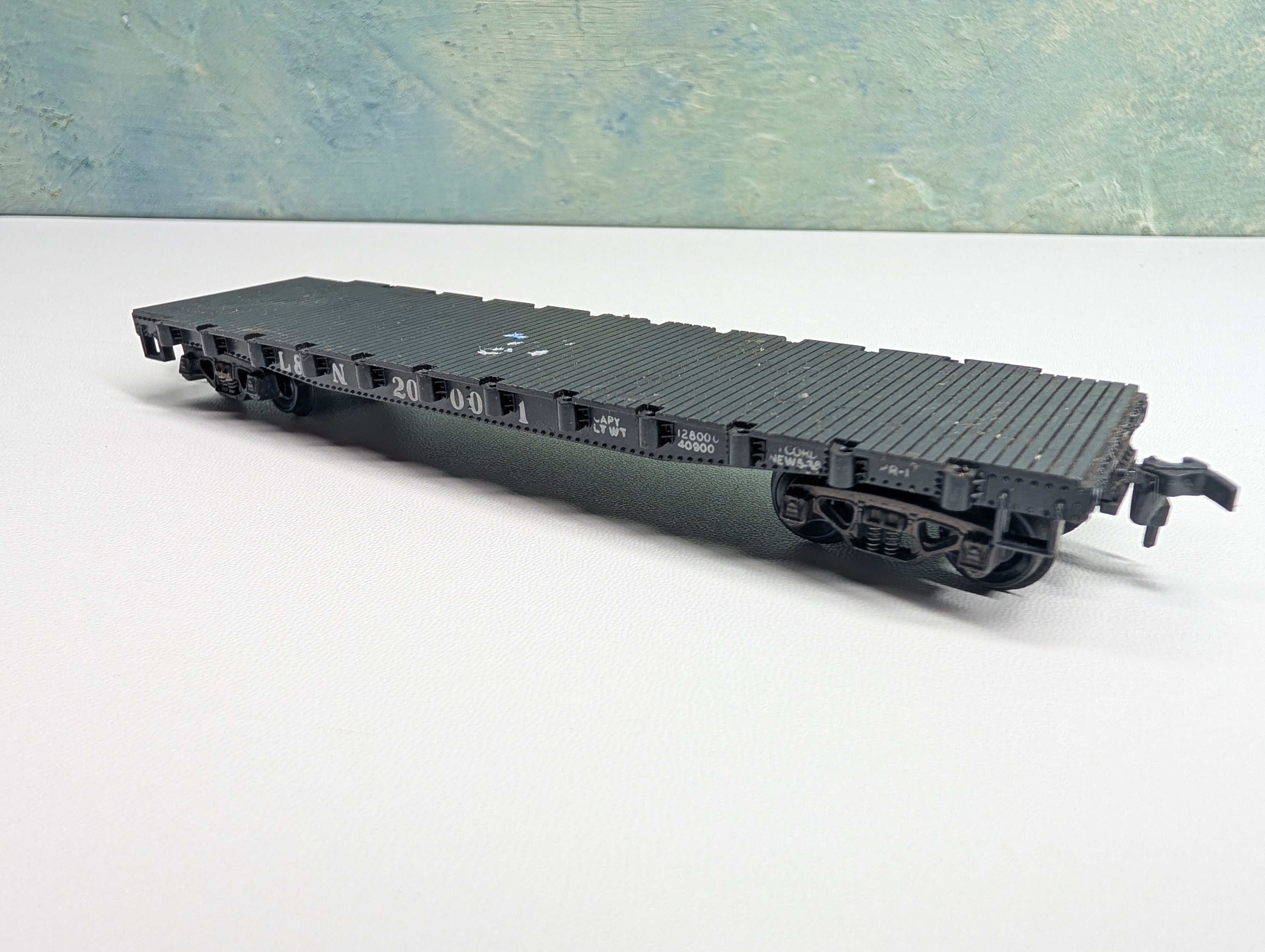 USED HO Scale Flat Car Louisville & Nashville L&N #20001
