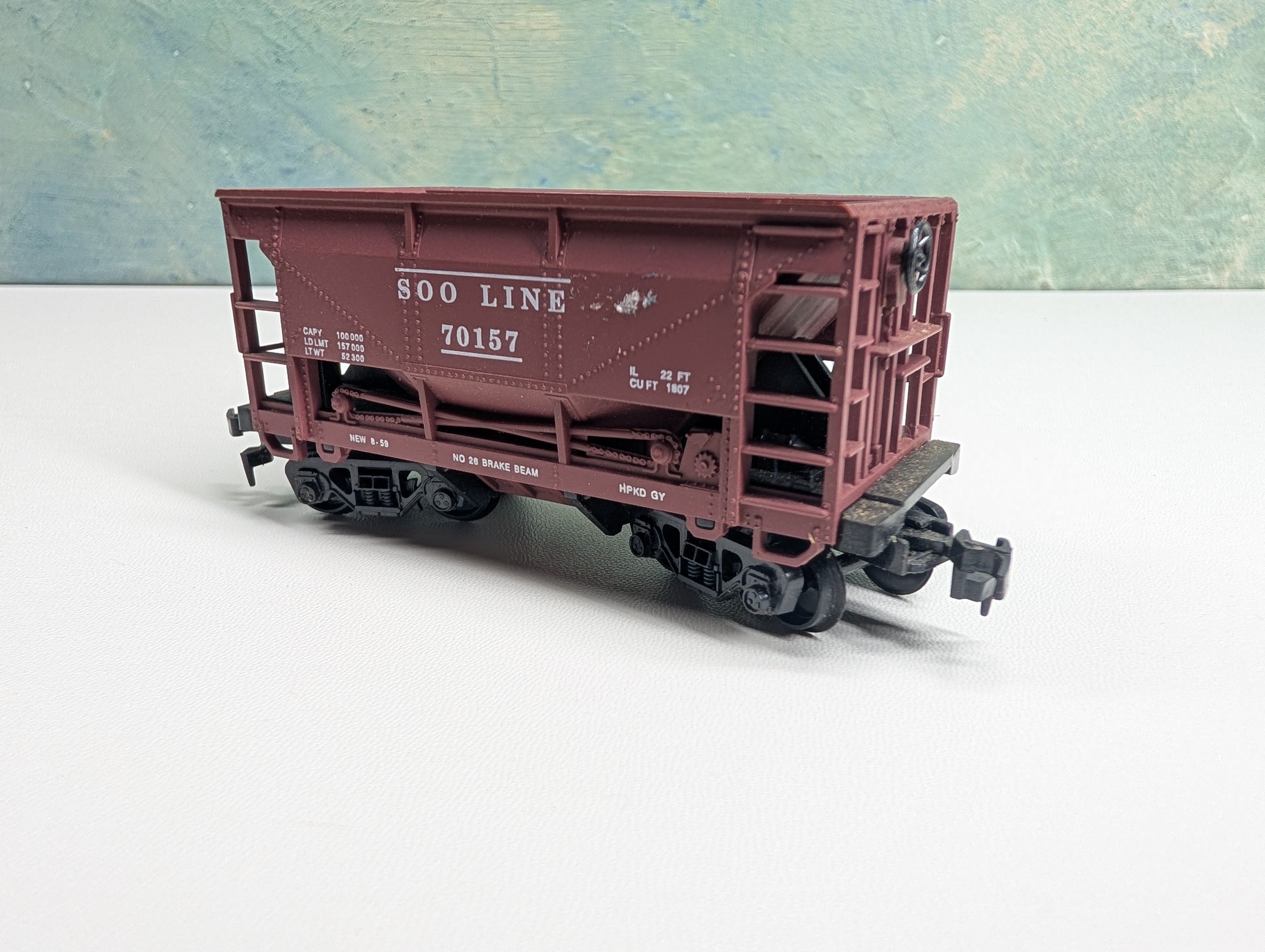 USED HO Scale Ore Car Soo Line #70157
