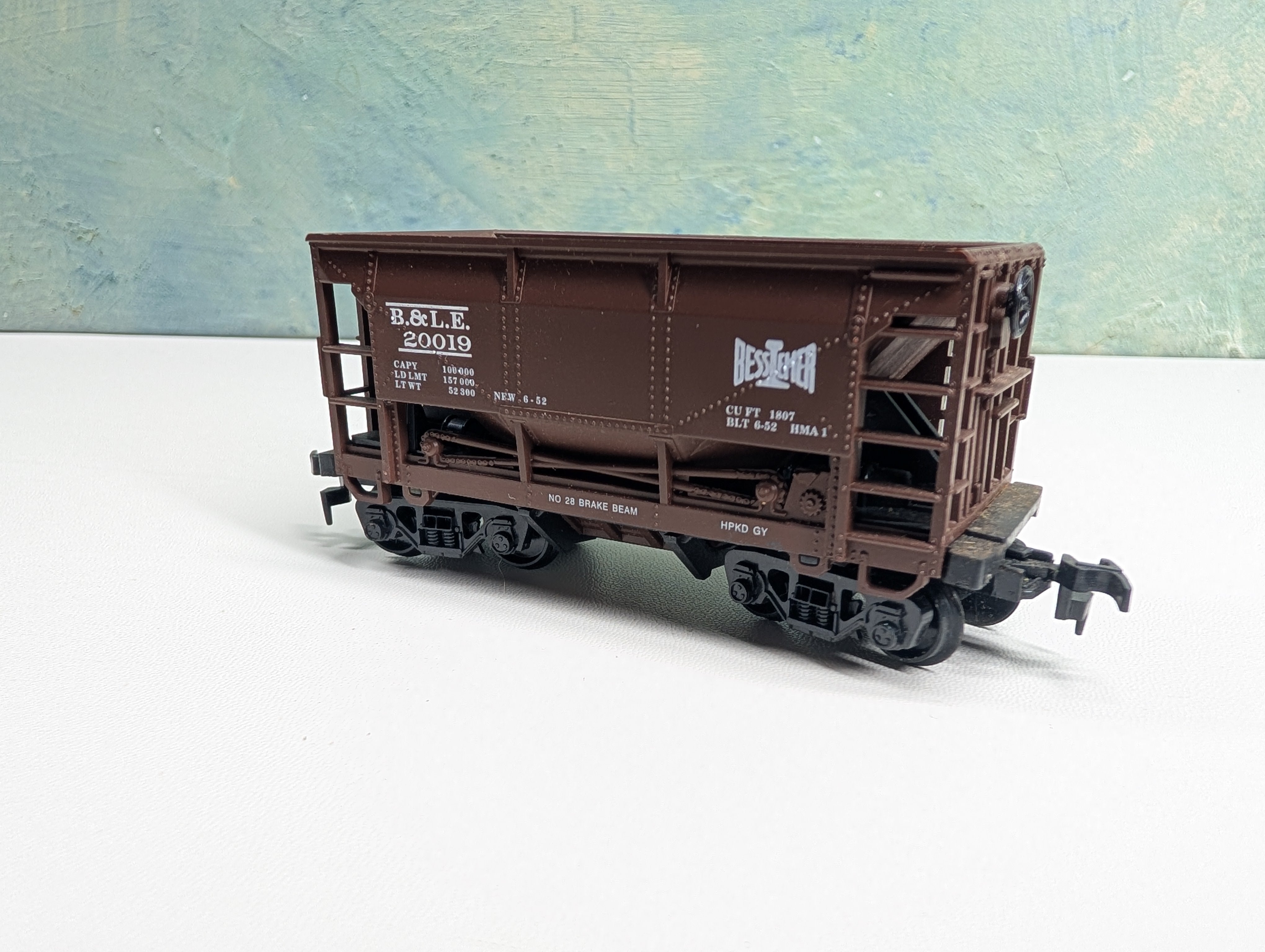 USED HO Scale Ore Car Bessemer and Lake Erie B&LE #20019