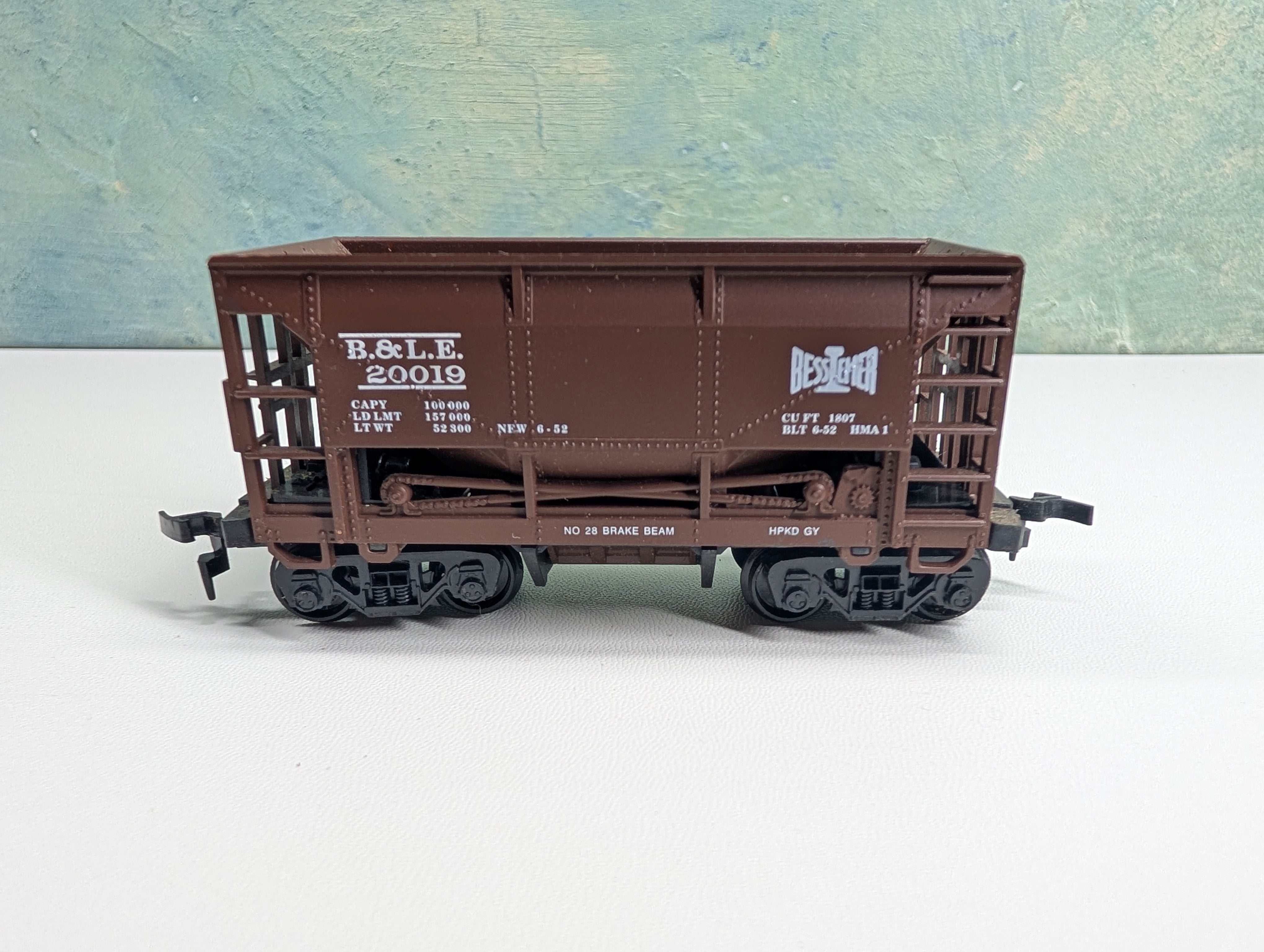 USED HO Scale Ore Car Bessemer and Lake Erie B&LE #20019