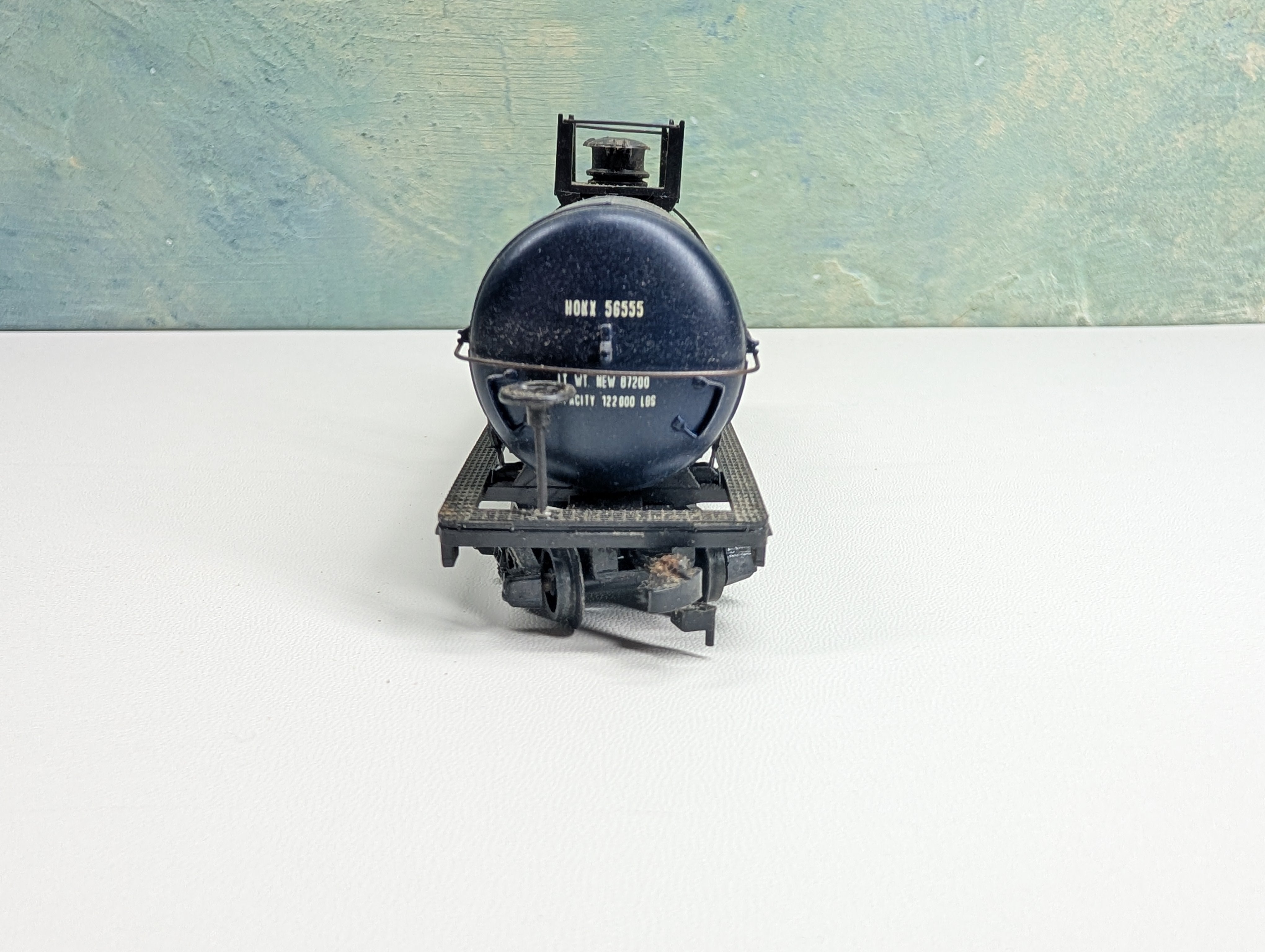 USED HO Scale Tank Car Gulf HDKX #56555