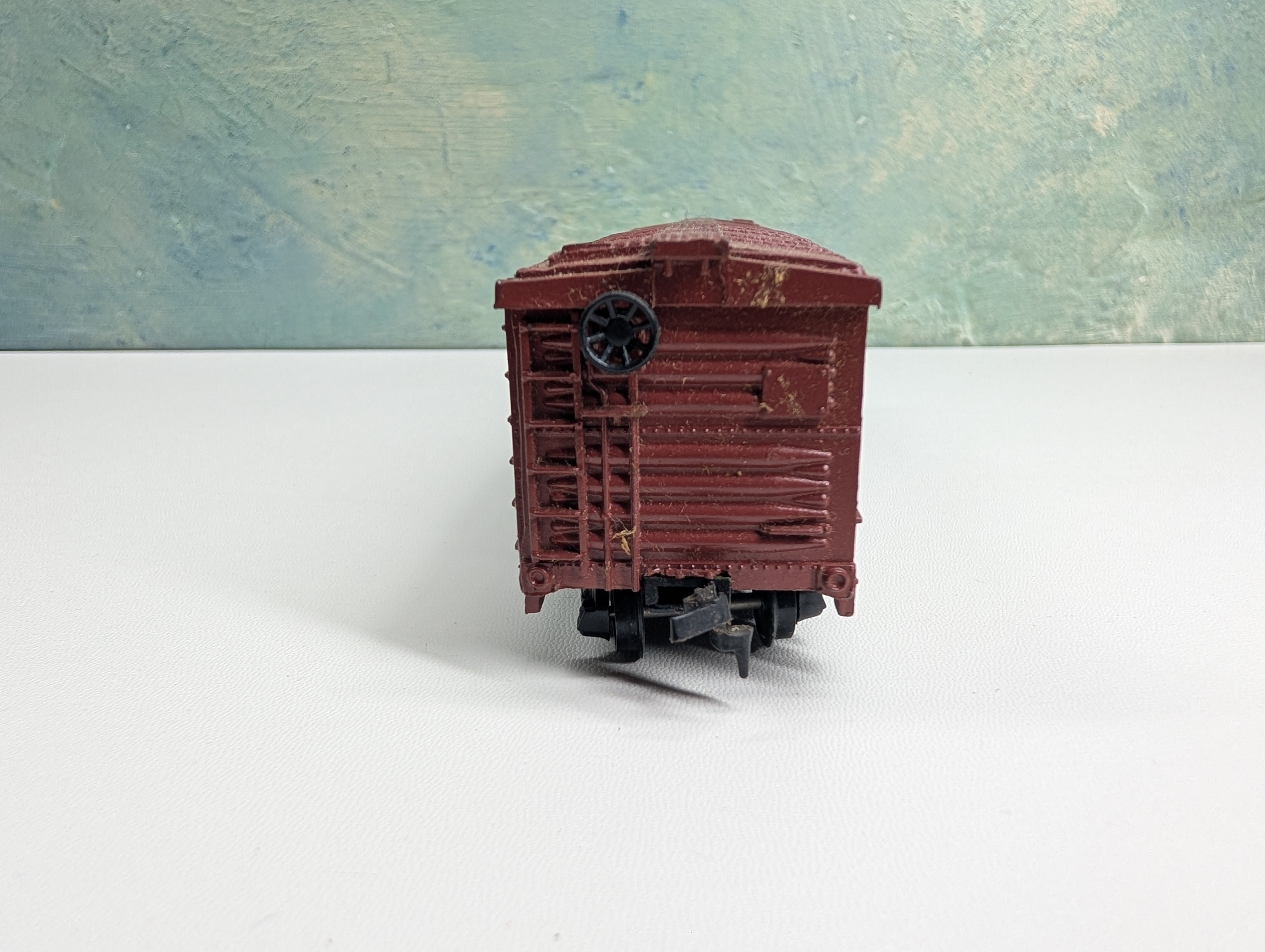USED HO Scale Stock Cattle Car Santa Fe ATSF #51450