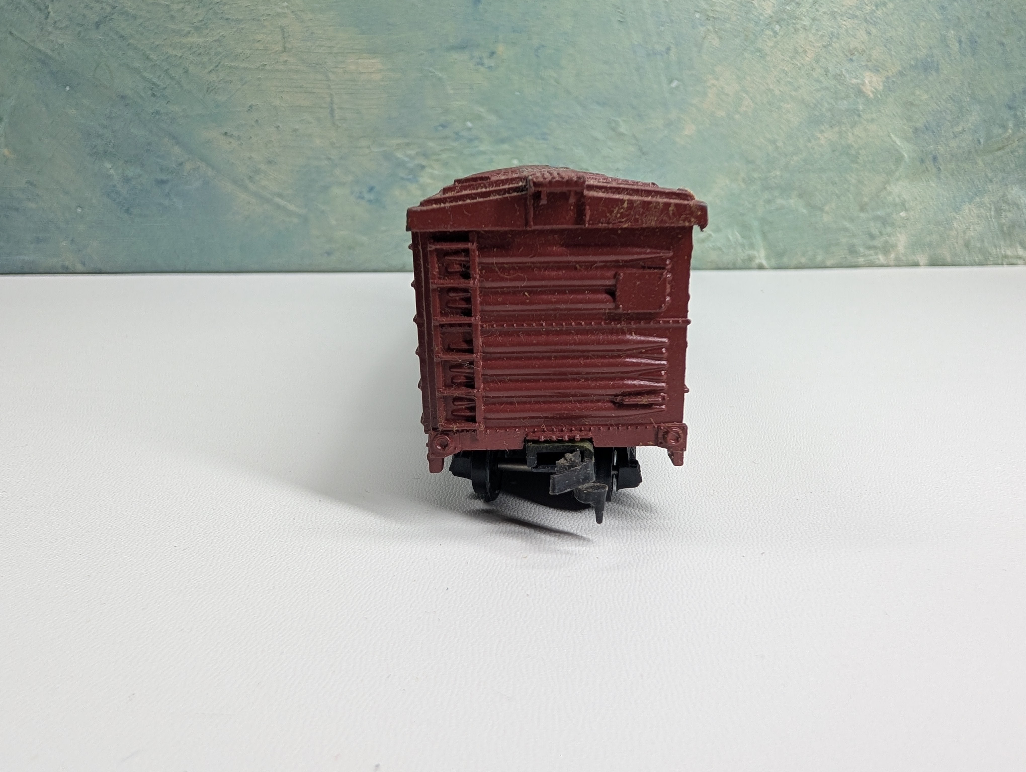 USED HO Scale Stock Cattle Car Santa Fe ATSF #51450