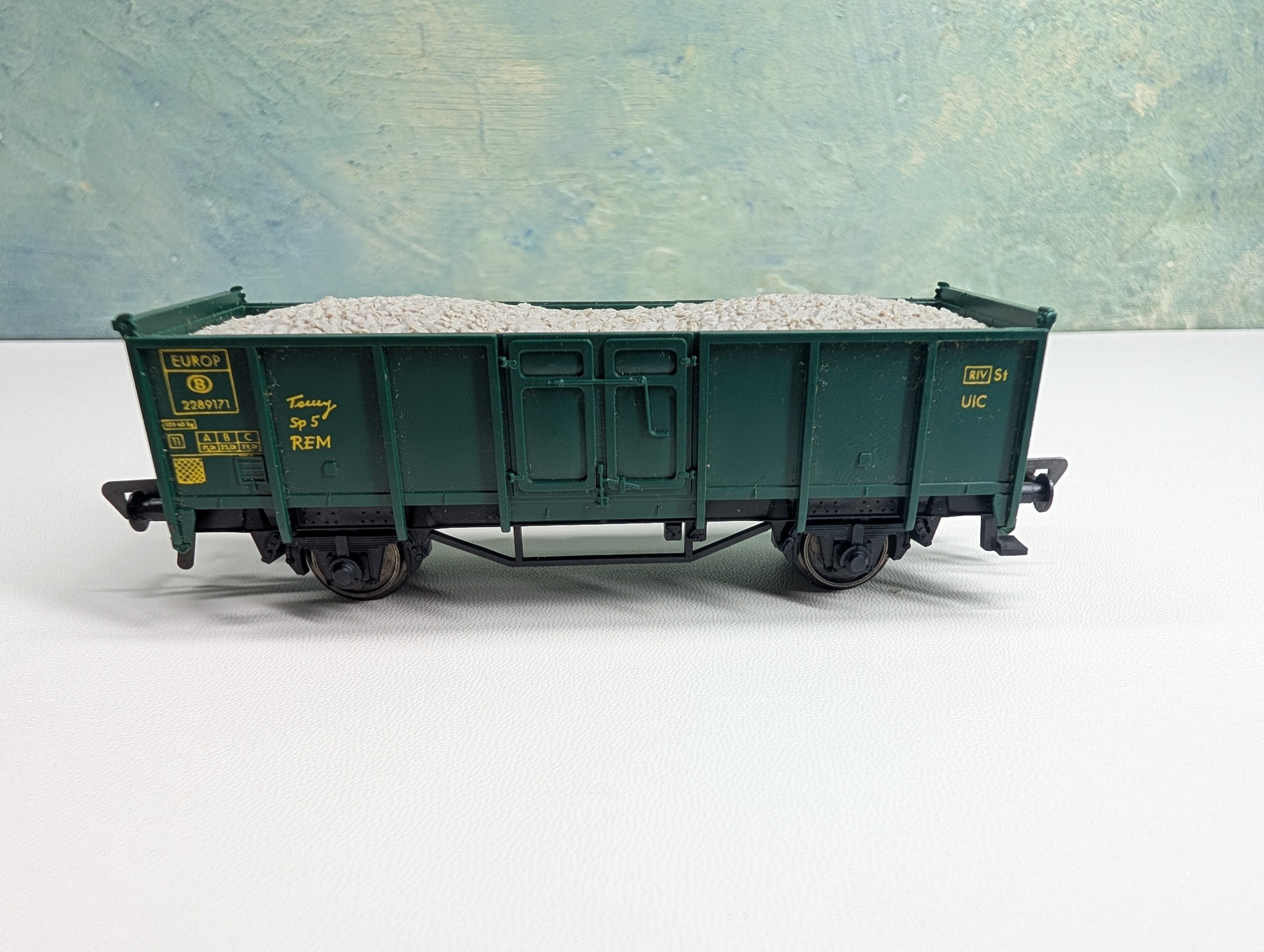 USED Fleischmann HO Scale Ballast Wagon Terry SP 5 REM