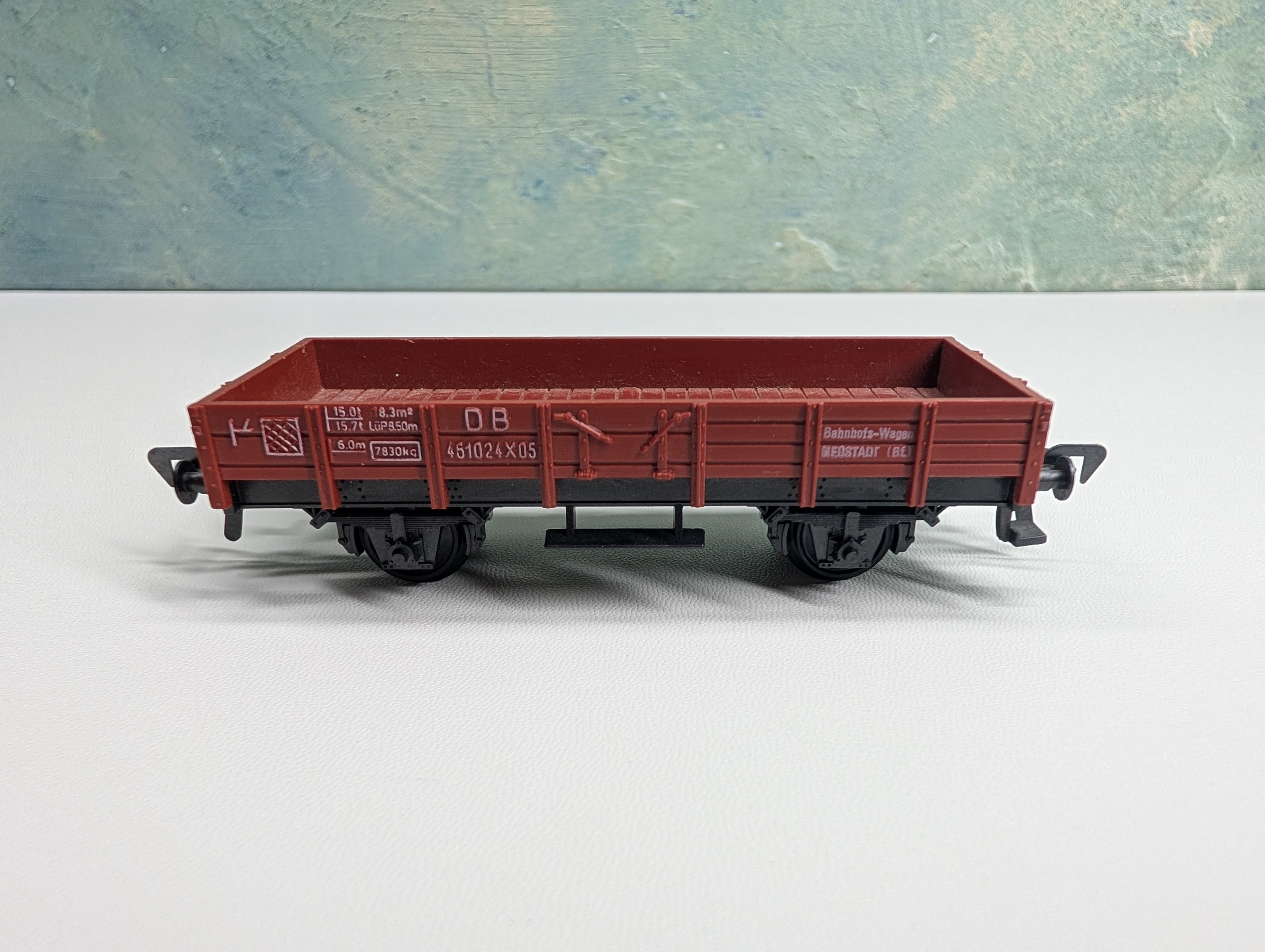 USED Fleischmann HO Scale Low Side Gondola #DB 461024X05
