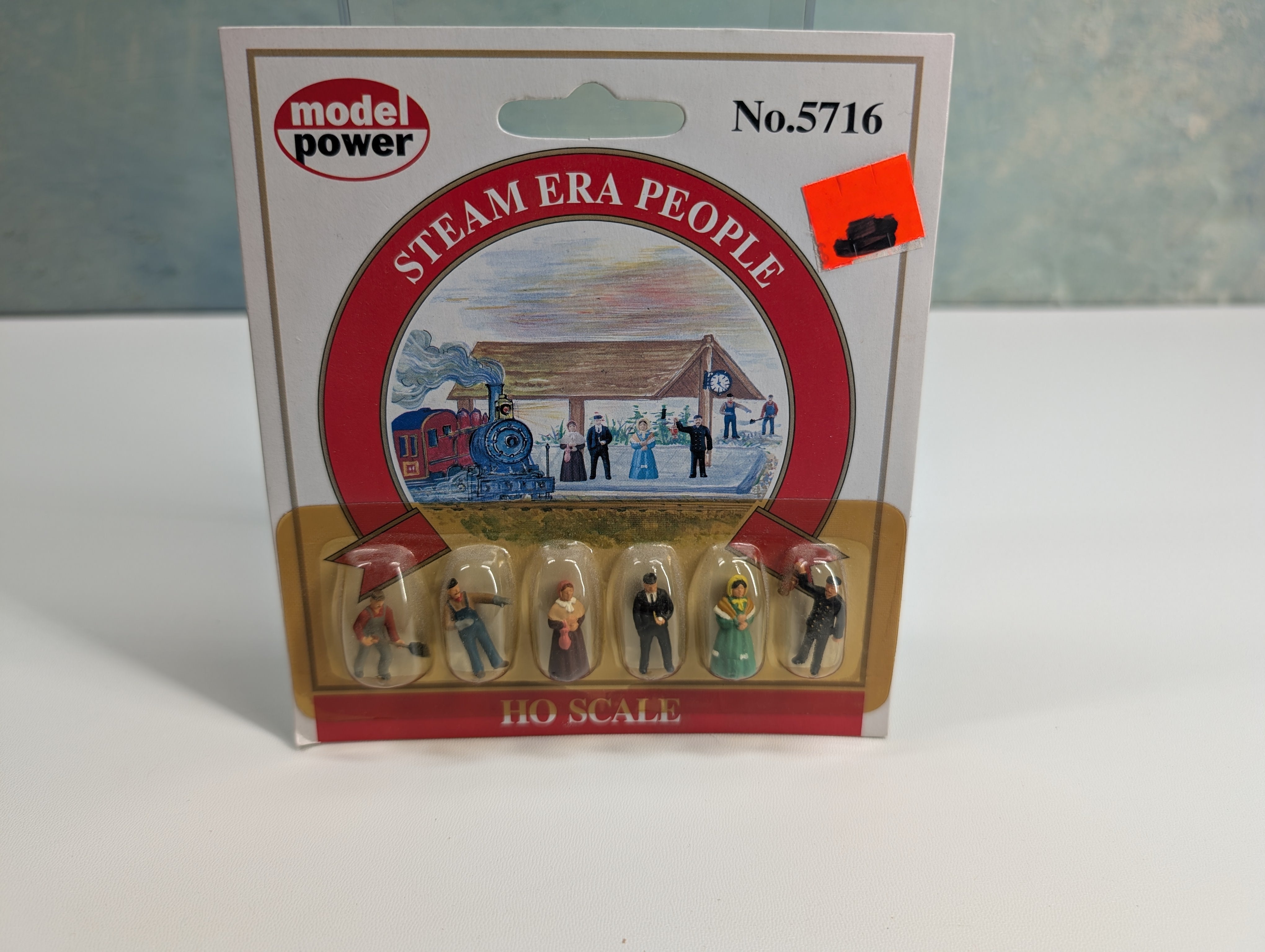 Model Power 5716 HO Scale Steam Era People (6 pcs)