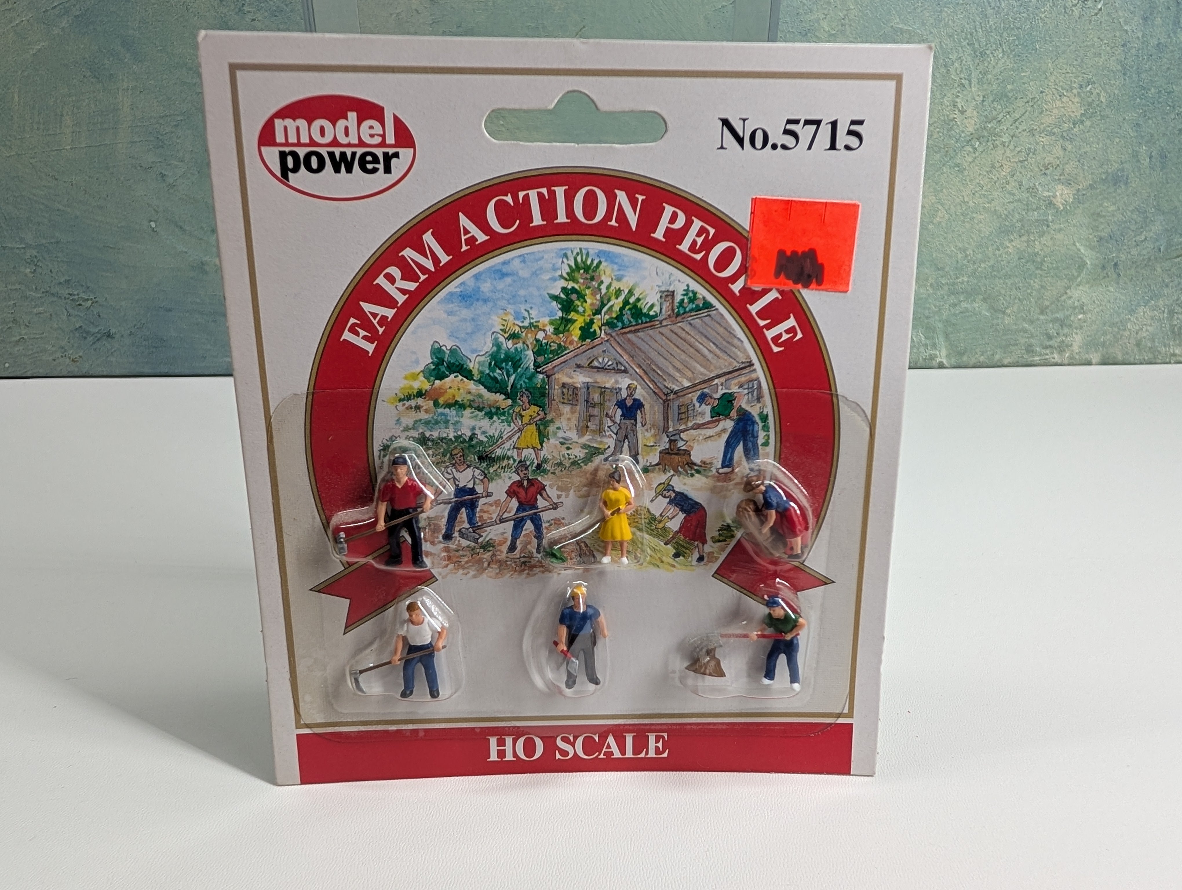 Model Power 5715 HO Scale Farm Action People