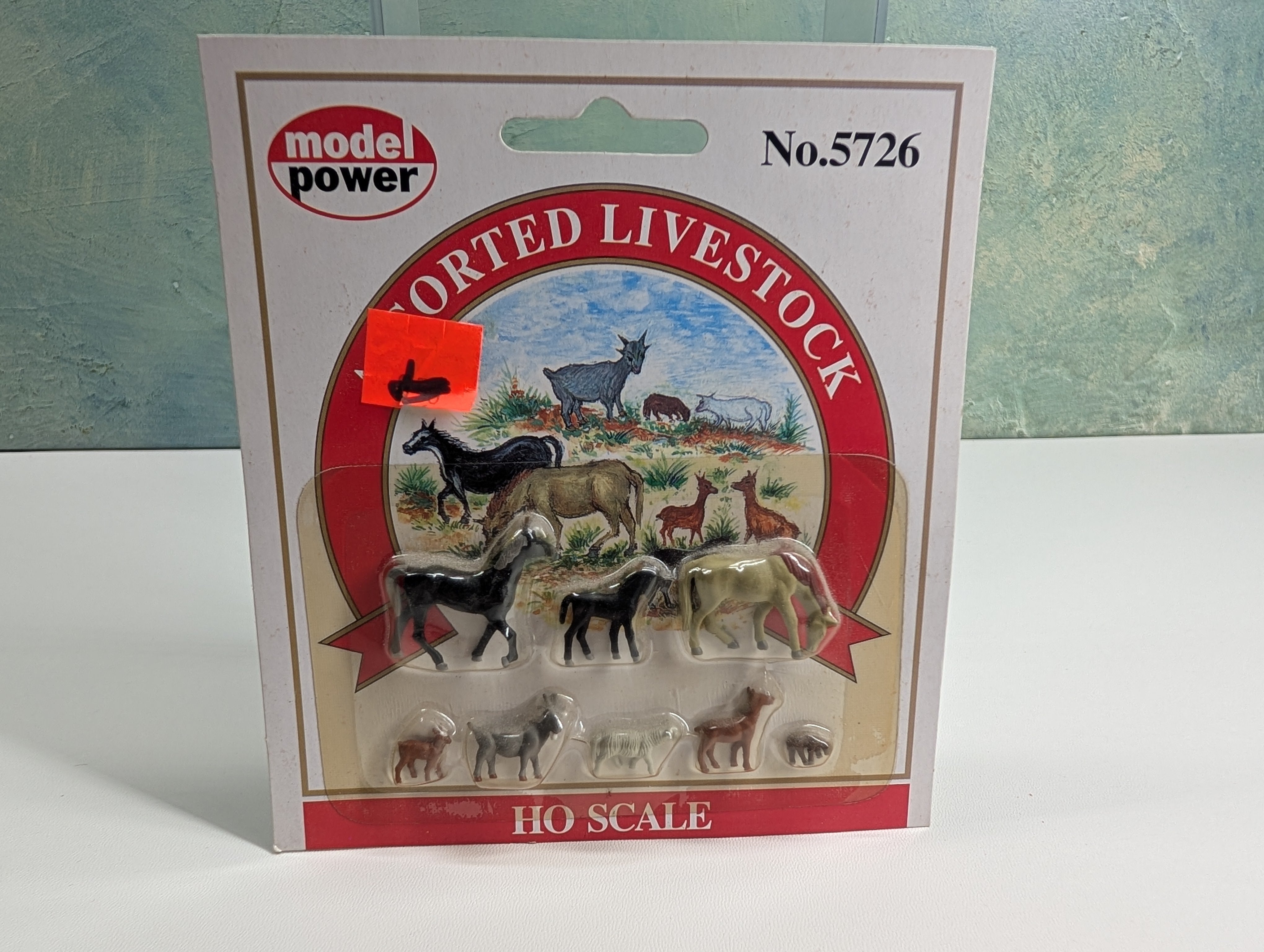 Model Power 5726 HO Scale Assorted Livestock