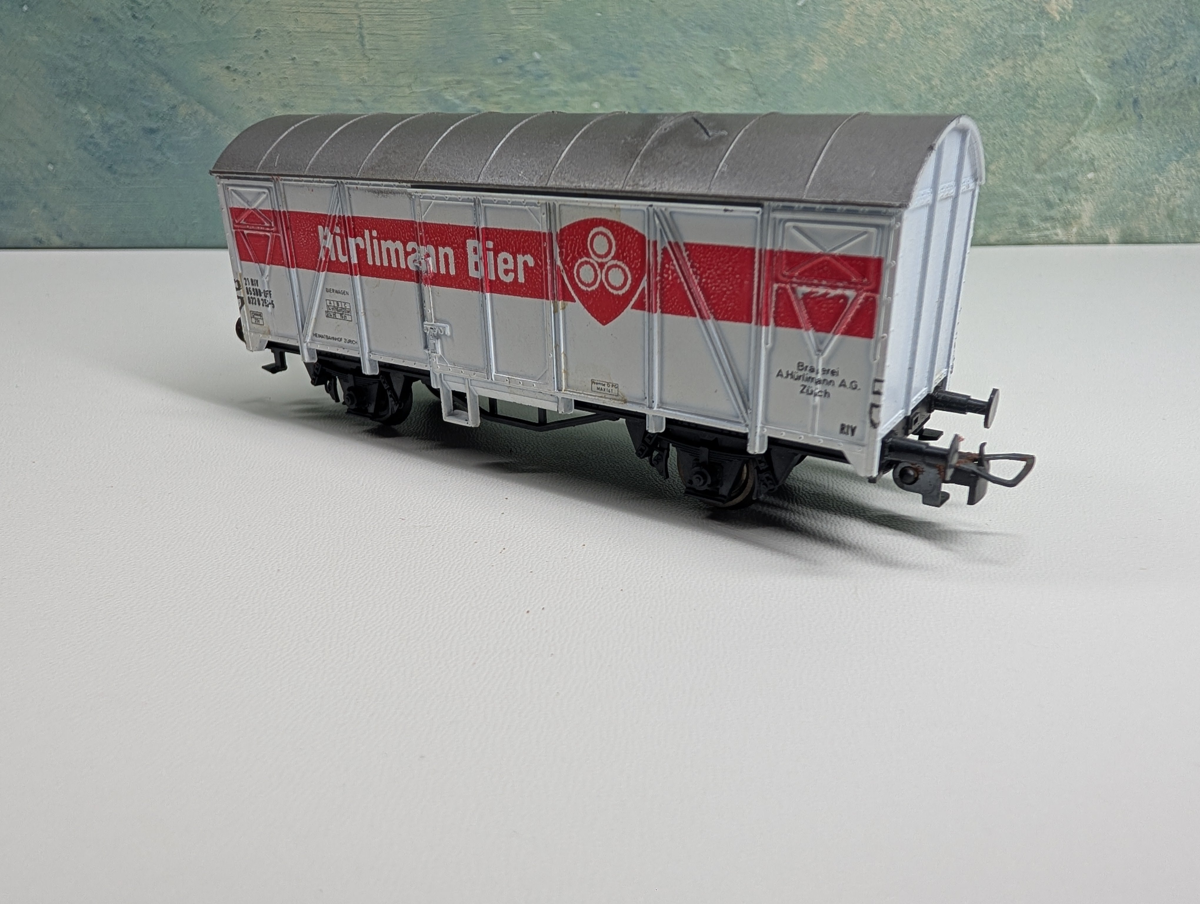 USED Liliput HO Scale Beer Wagon, Beer Car Hurlimann Bier