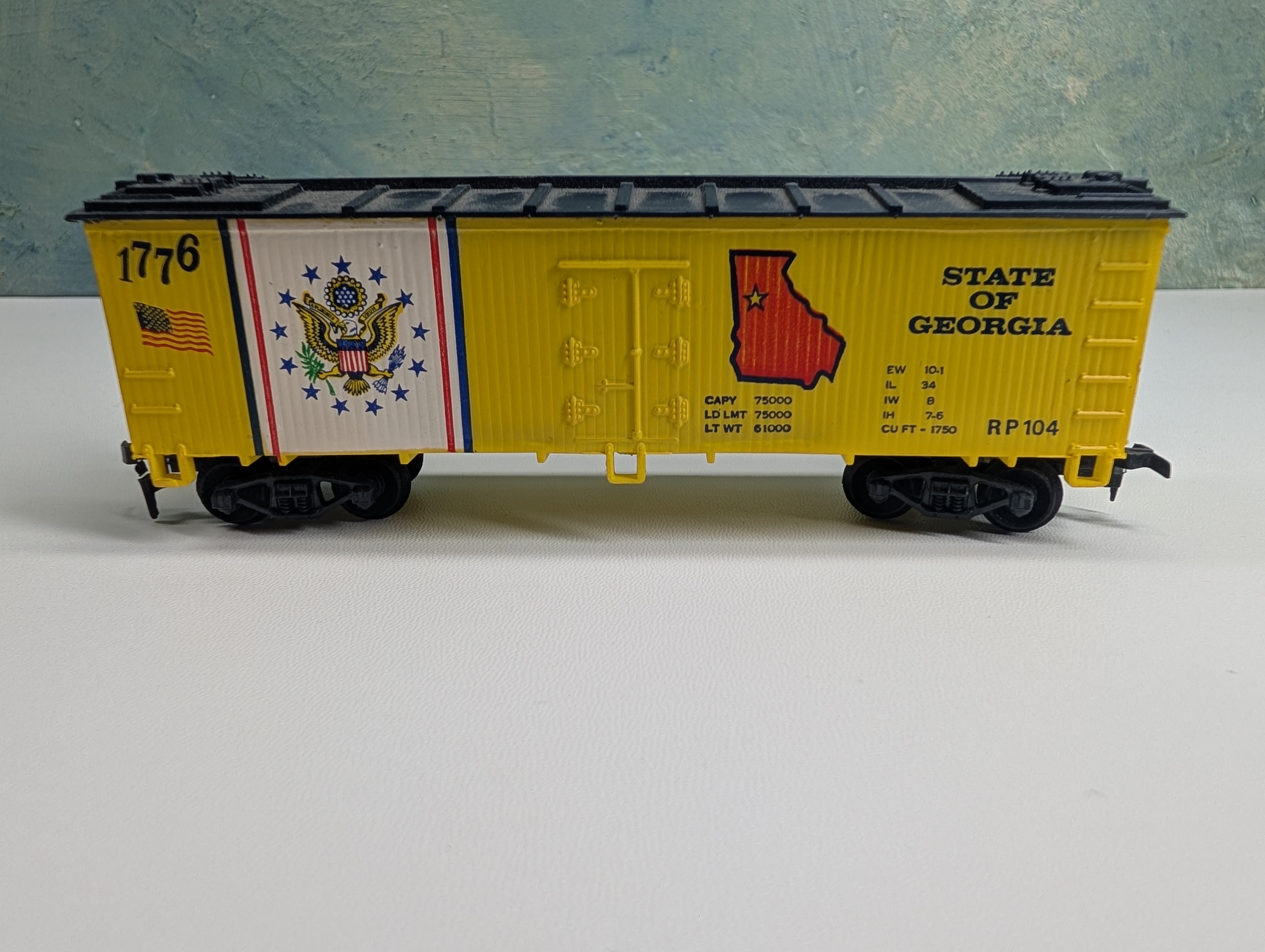 USED Life-Like HO Scale State Reefer Georgia