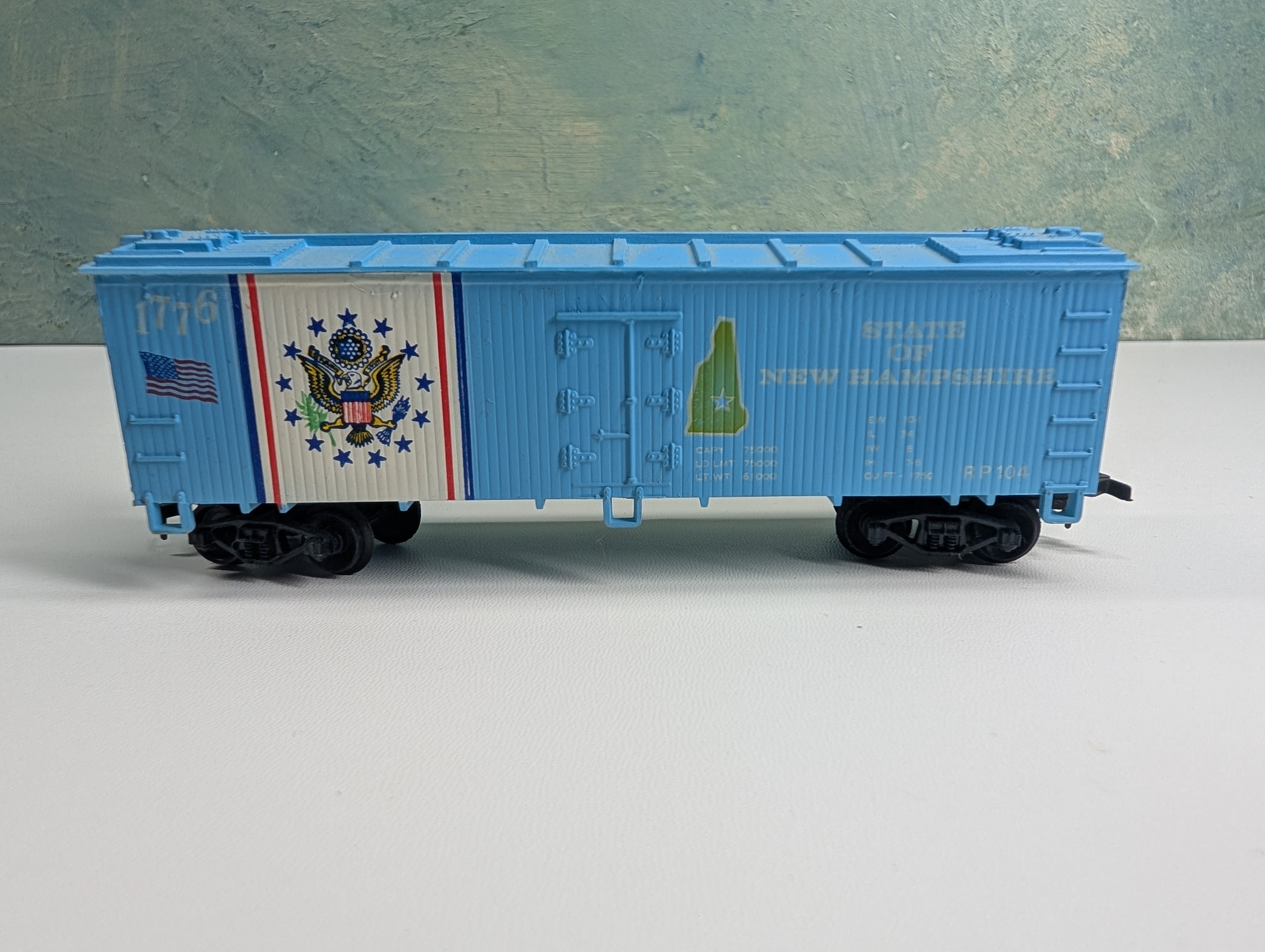 USED Life-Like HO Scale State Reefer New Hampshire
