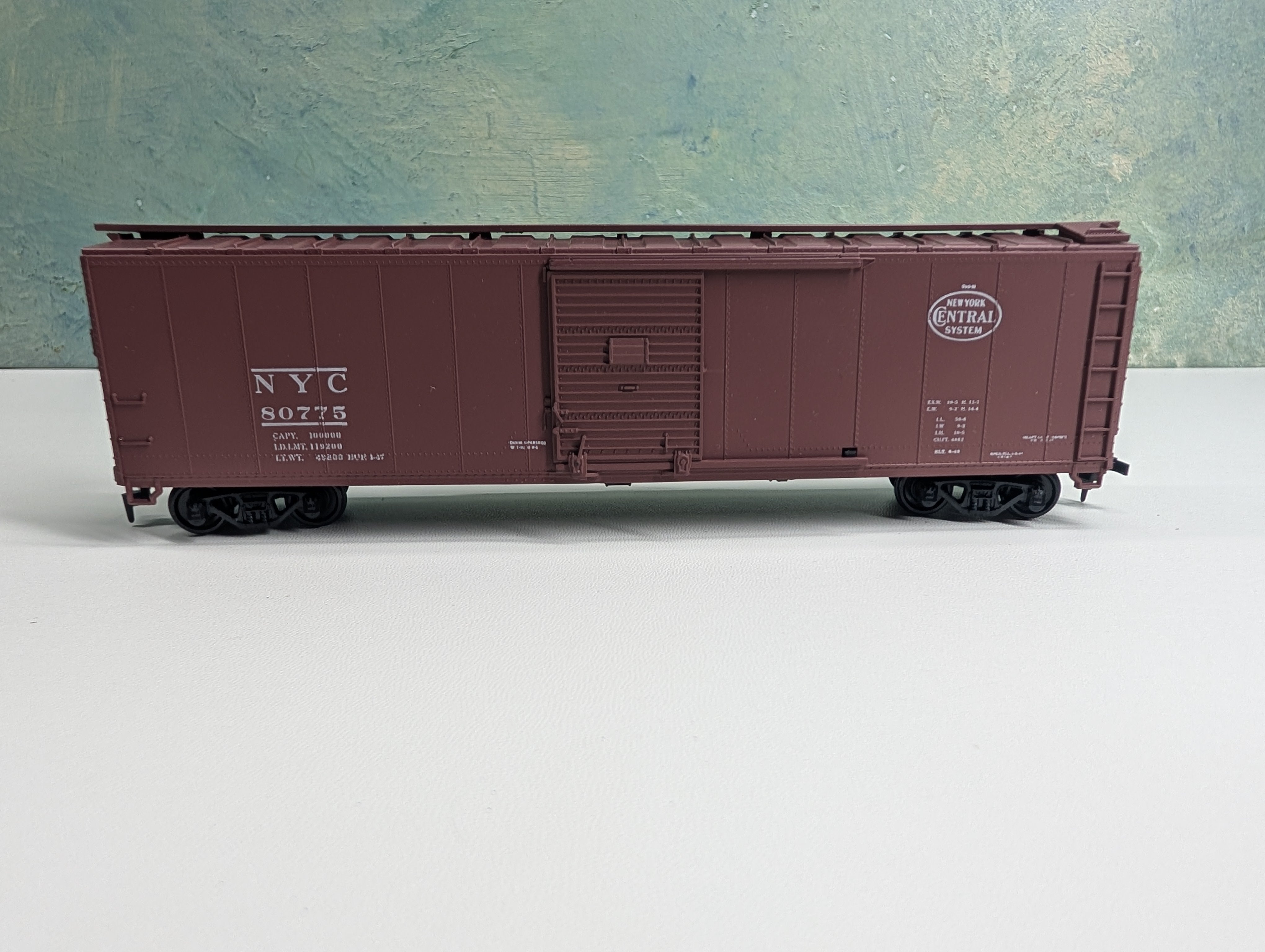 USED Athearn HO Scale 50' Box Car New York Central NYC #80775