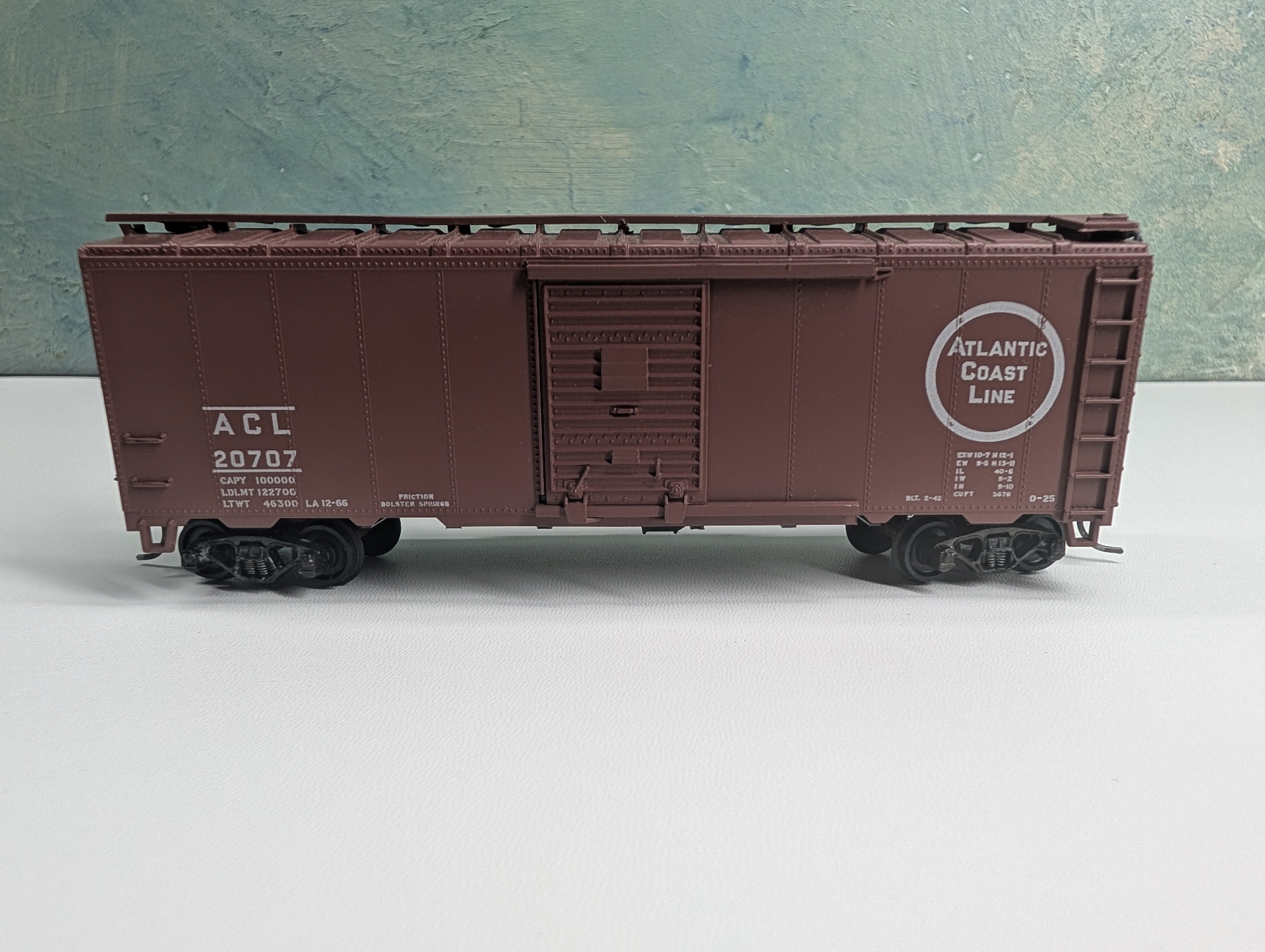 USED Athearn HO Scale 40' Box Car Atlantic Coast Line ACL #20707
