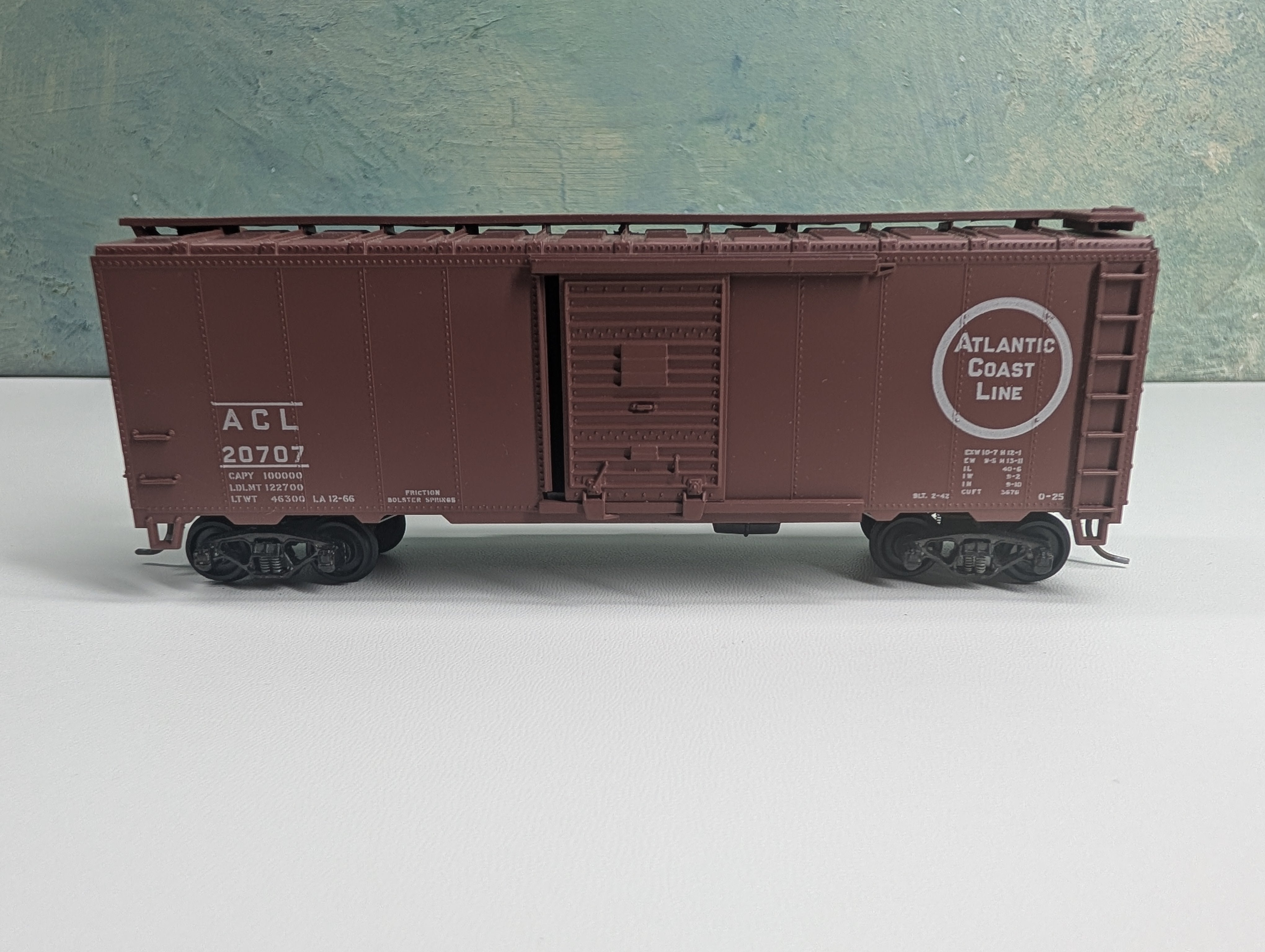 USED Athearn HO Scale 40' Box Car Atlantic Coast Line ACL #20707