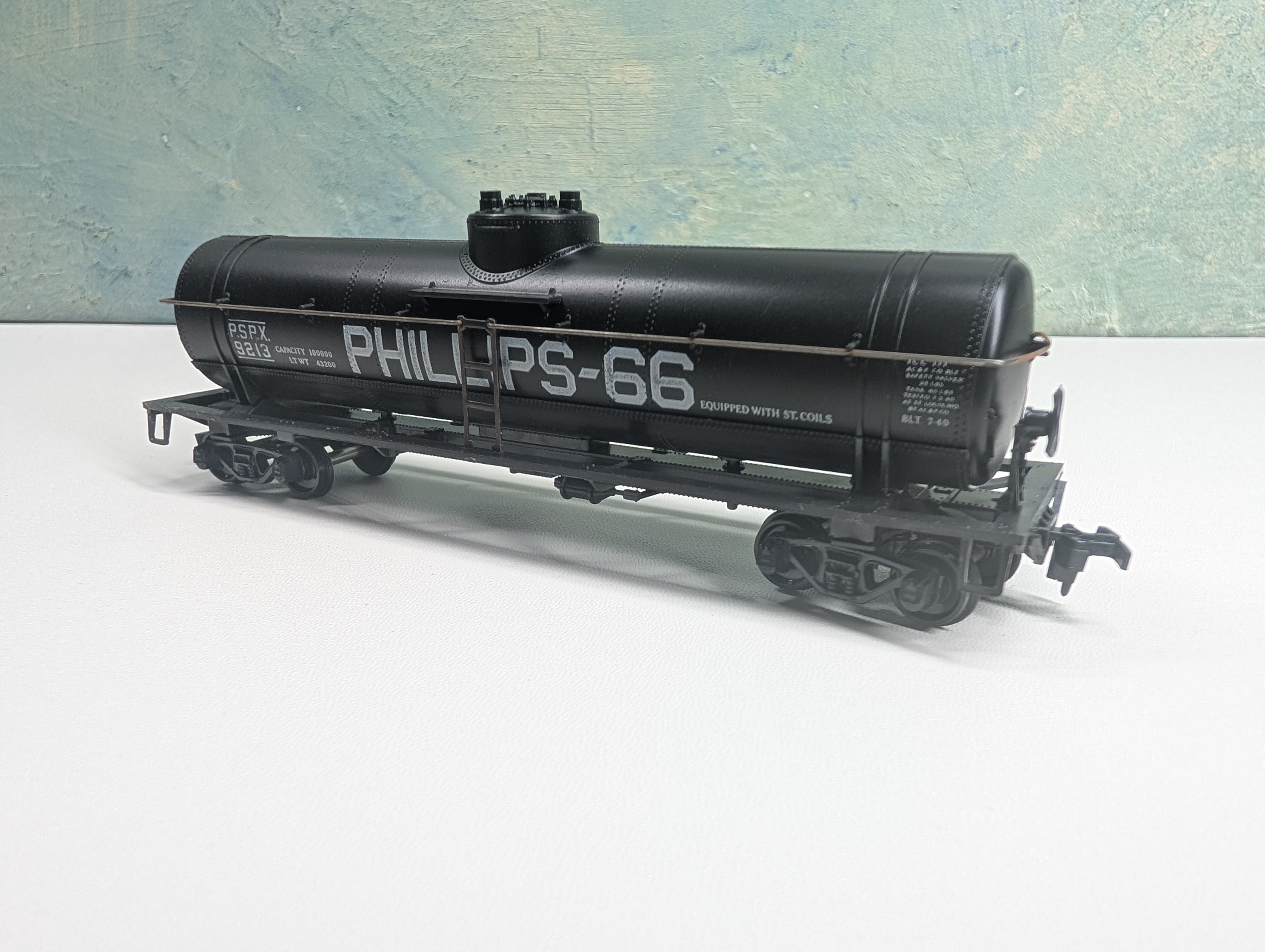 USED Athearn HO Scale Single Dome Tank Car Phillips 66 PSPX #9213