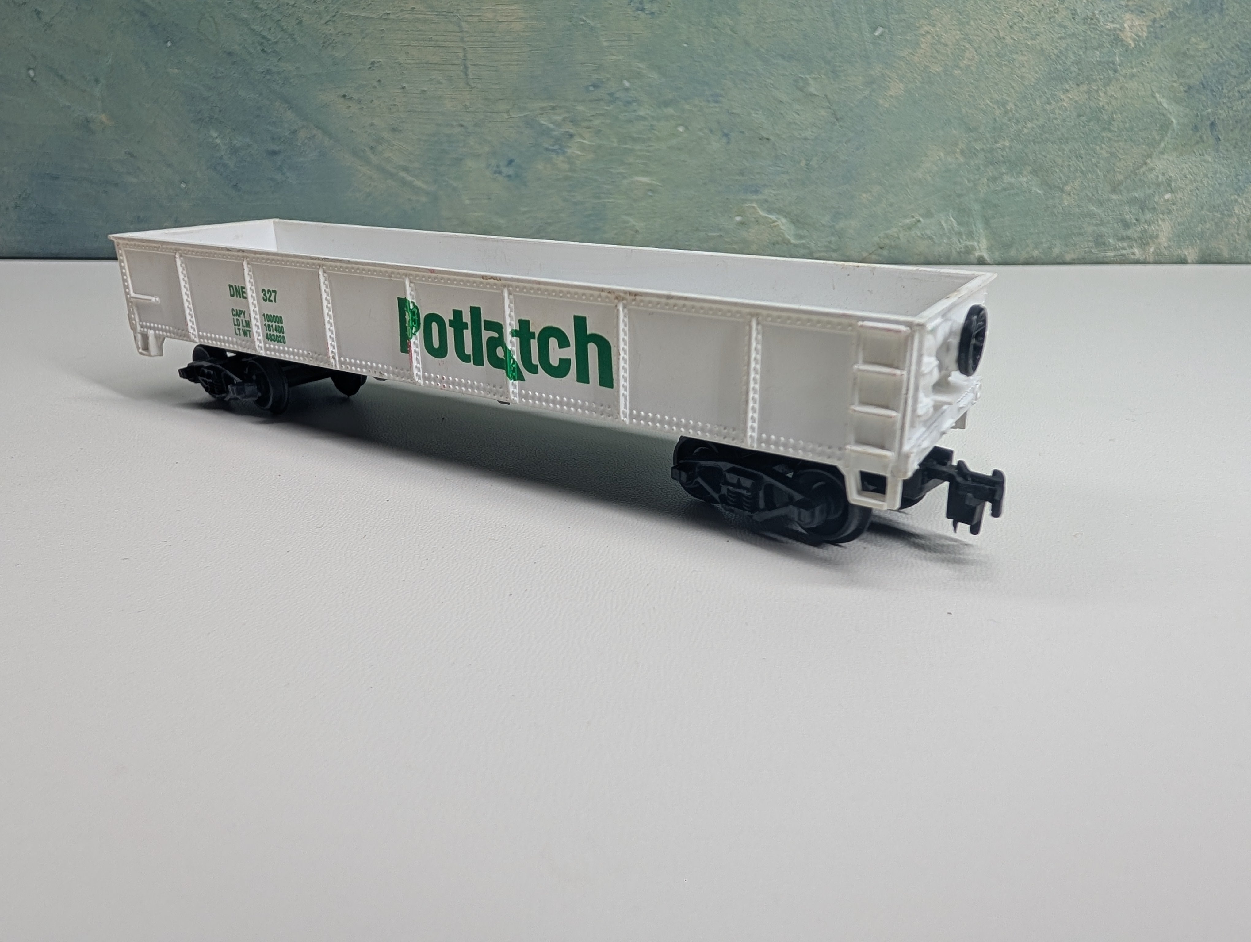 USED Life-Like HO Scale Gondola Potlatch DNE #327