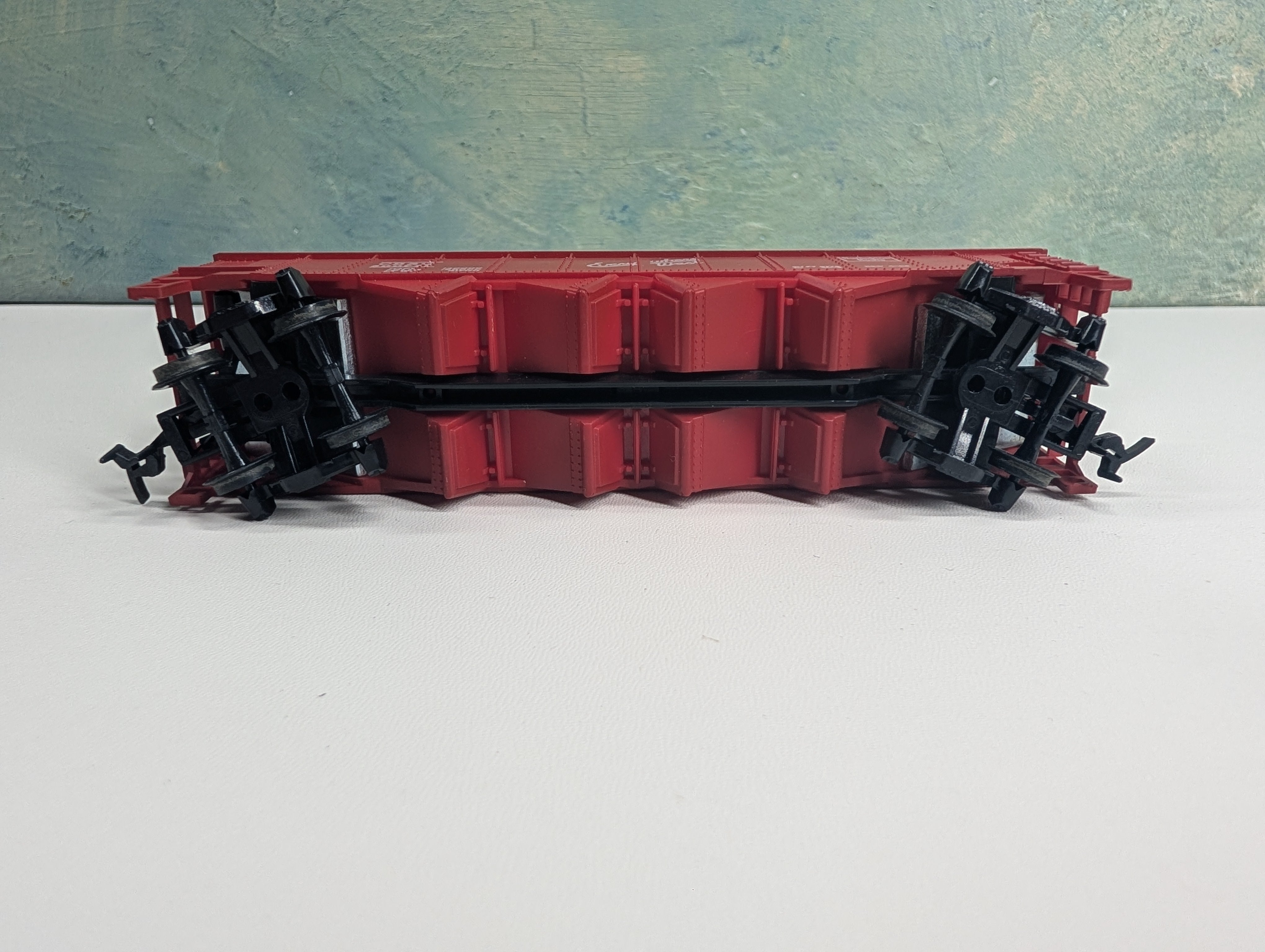 USED Tyco HO Scale Quad Hopper Burlington CB&Q #300747