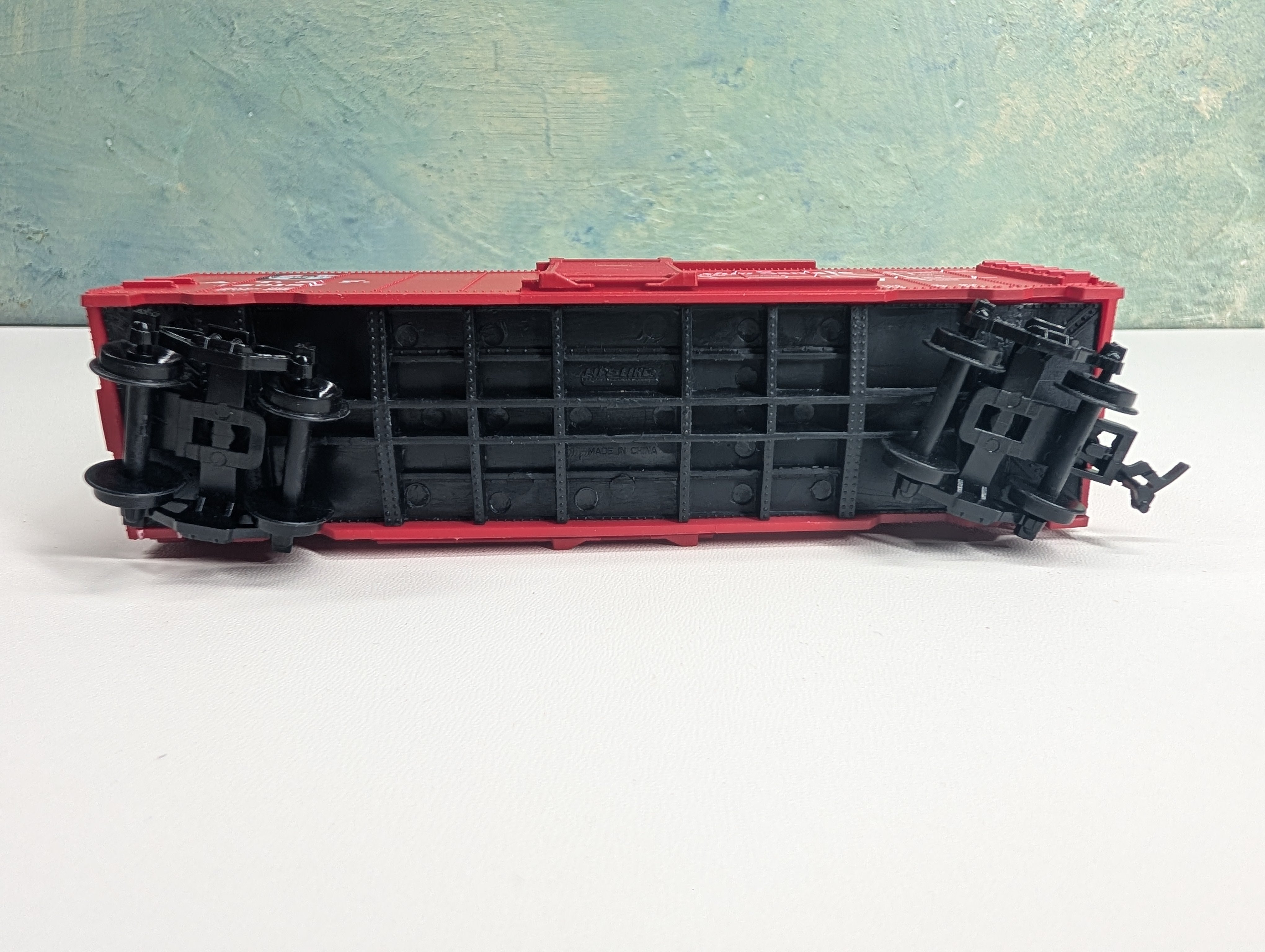 USED Life-Like HO Scale 40' Box Car Santa Fe ATSF #140185