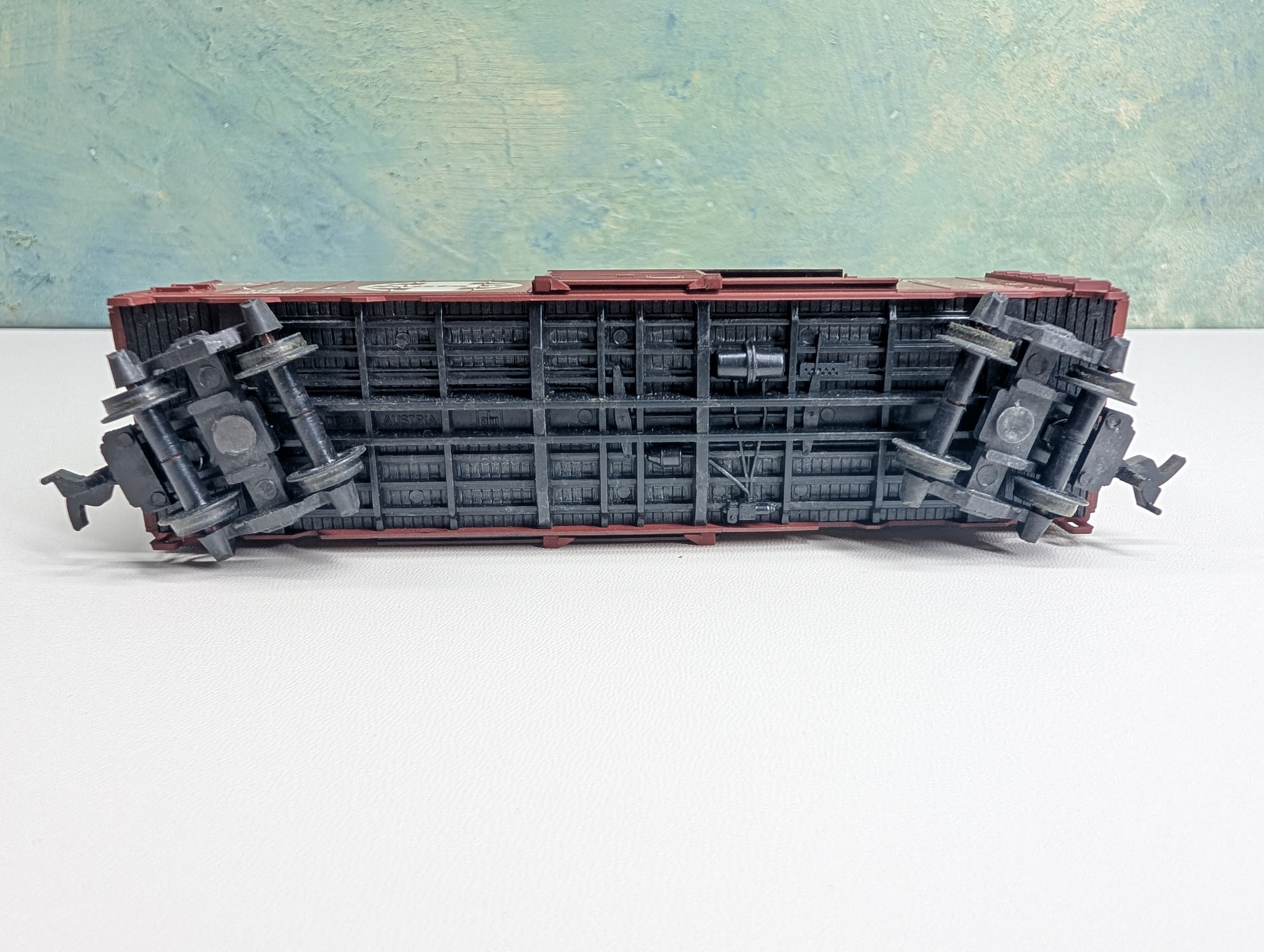 USED AHM HO Scale 40' Box Car Santa Fe ATSF #15231