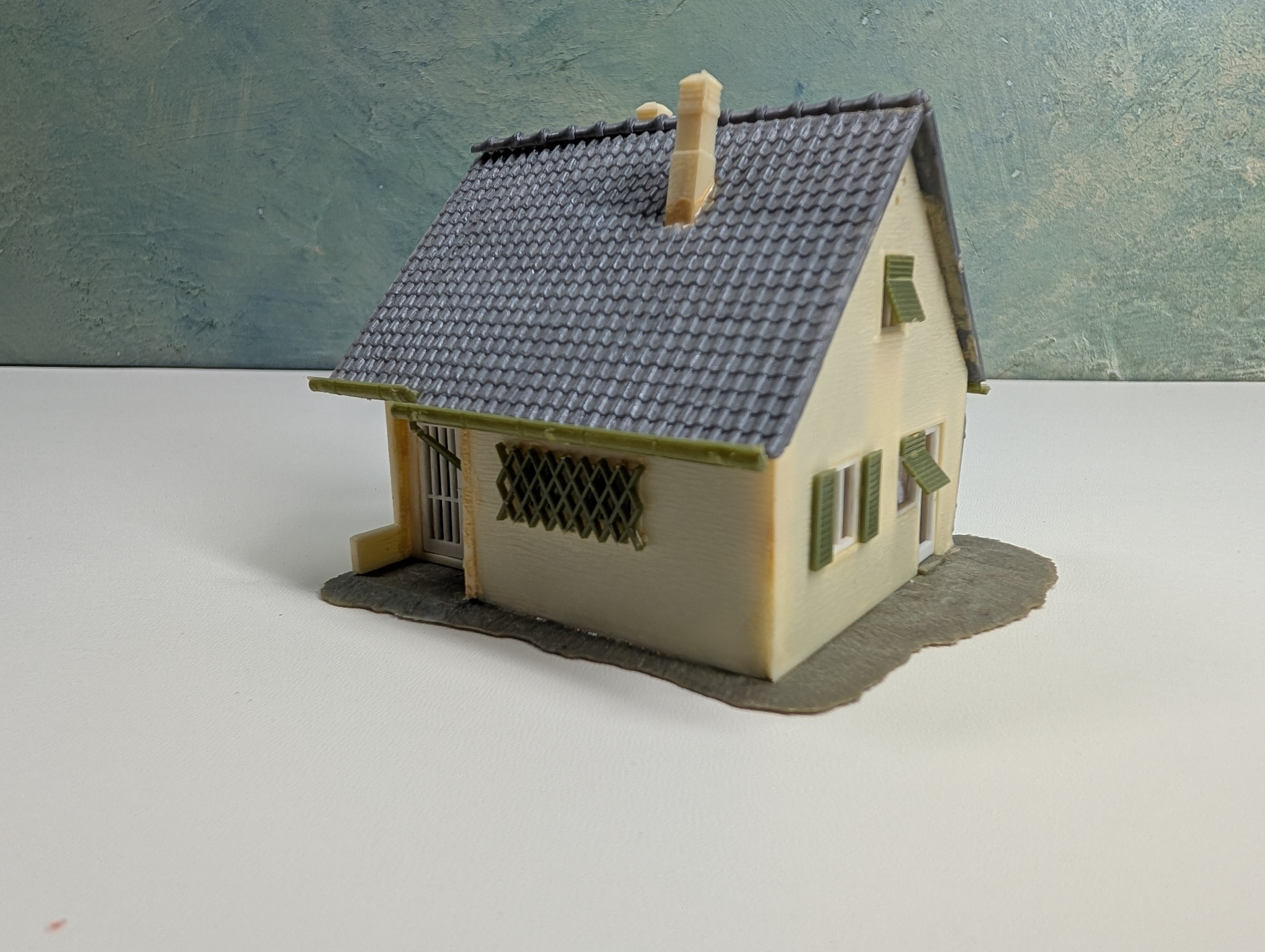 USED Faller 249 HO Scale Cottage House