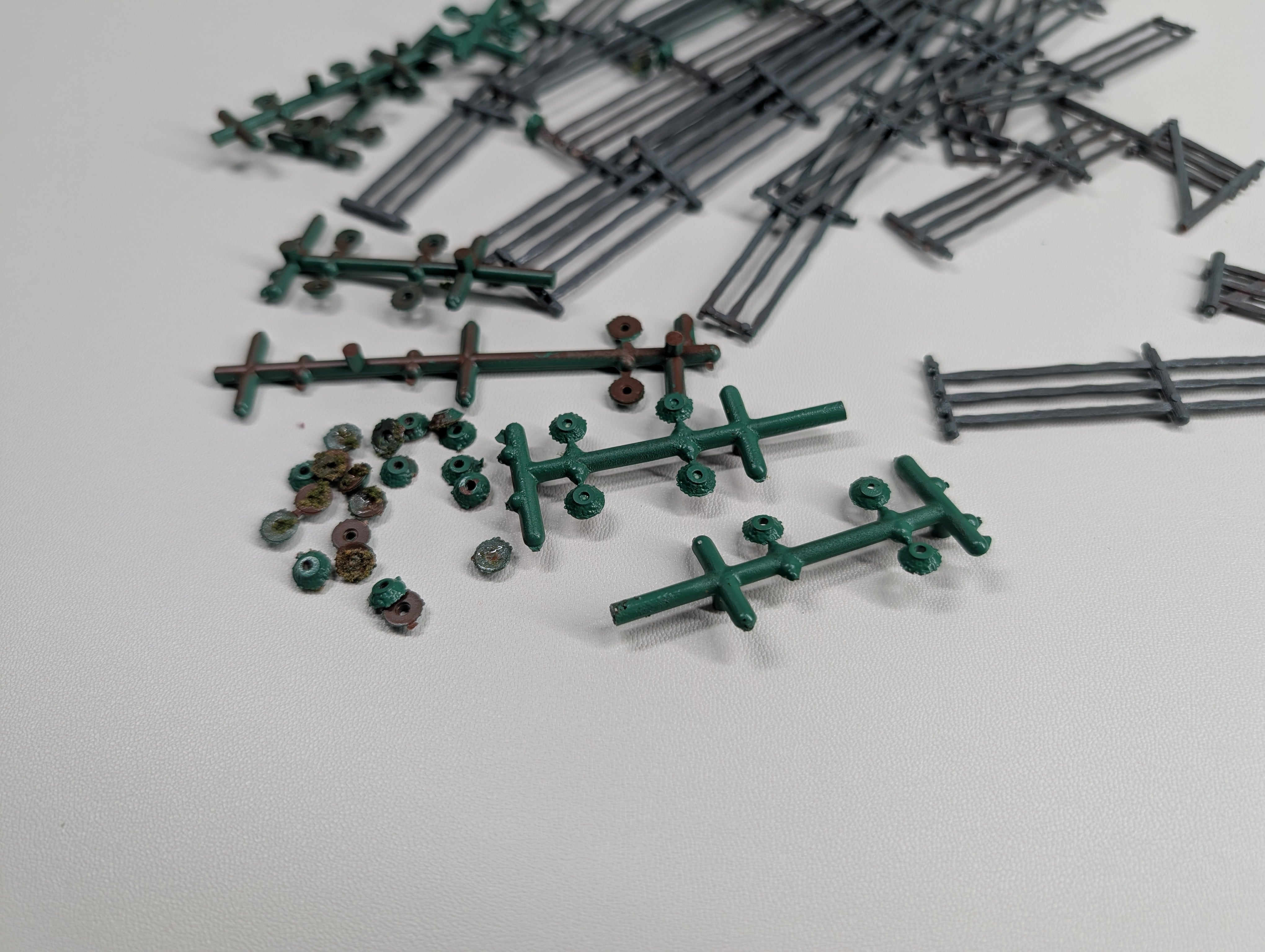 USED Atlas HO Scale Rustic Fence