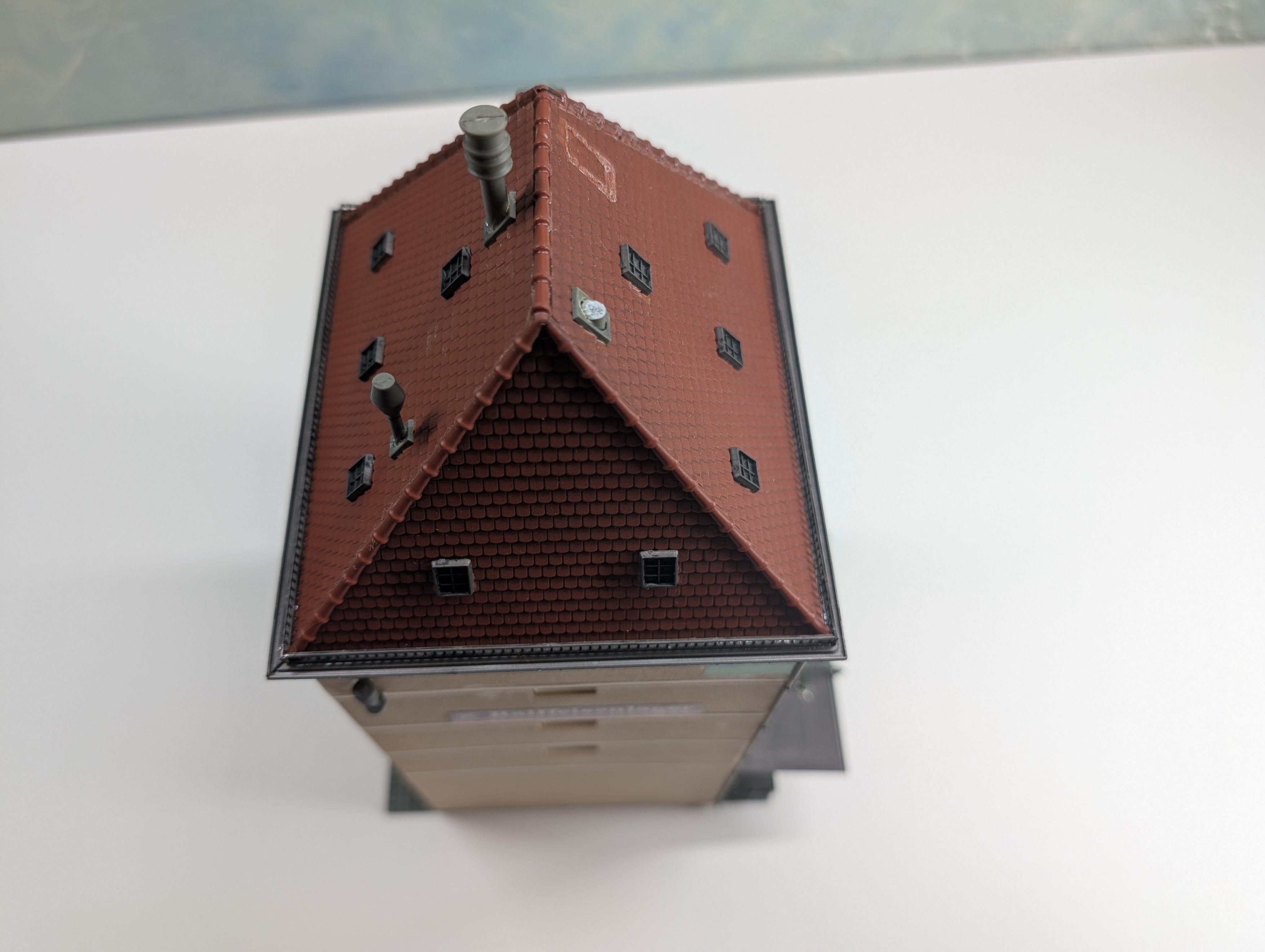 USED Pola HO Scale Silo Tower