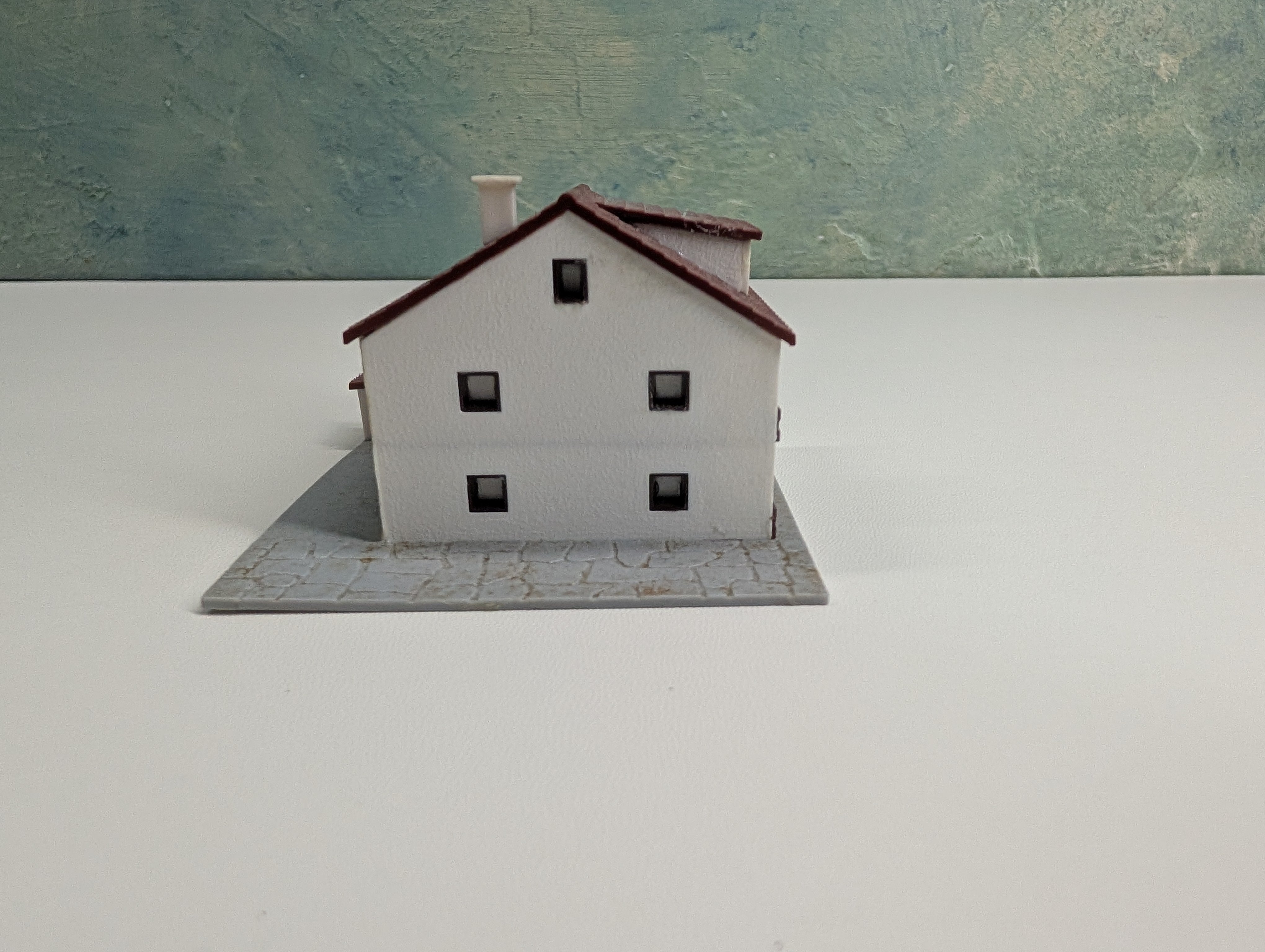 USED Marklin 8964 Z Scale Mini-Club European Modern House