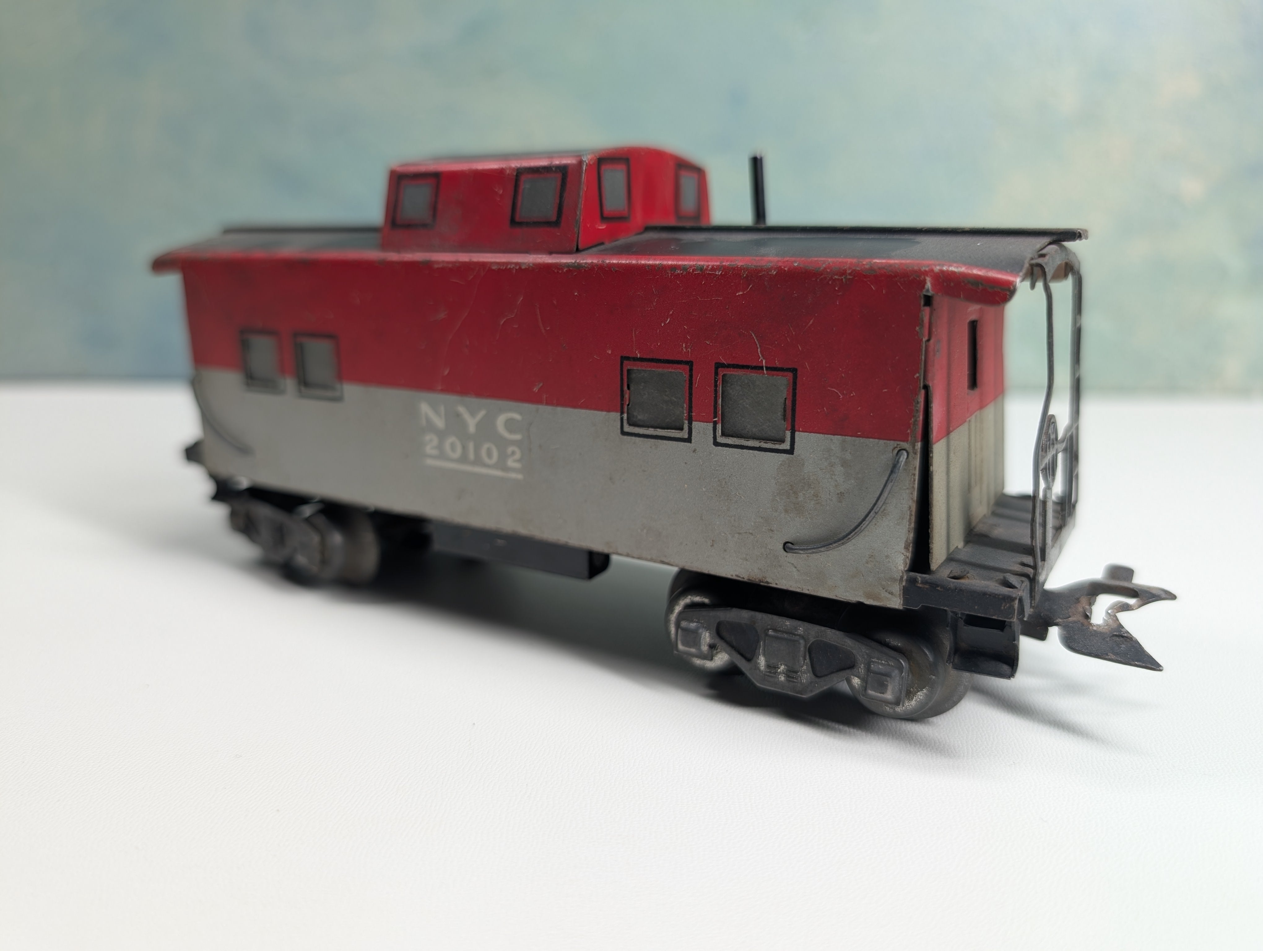 USED Marx O Tin Caboose New York Central NYC #20102