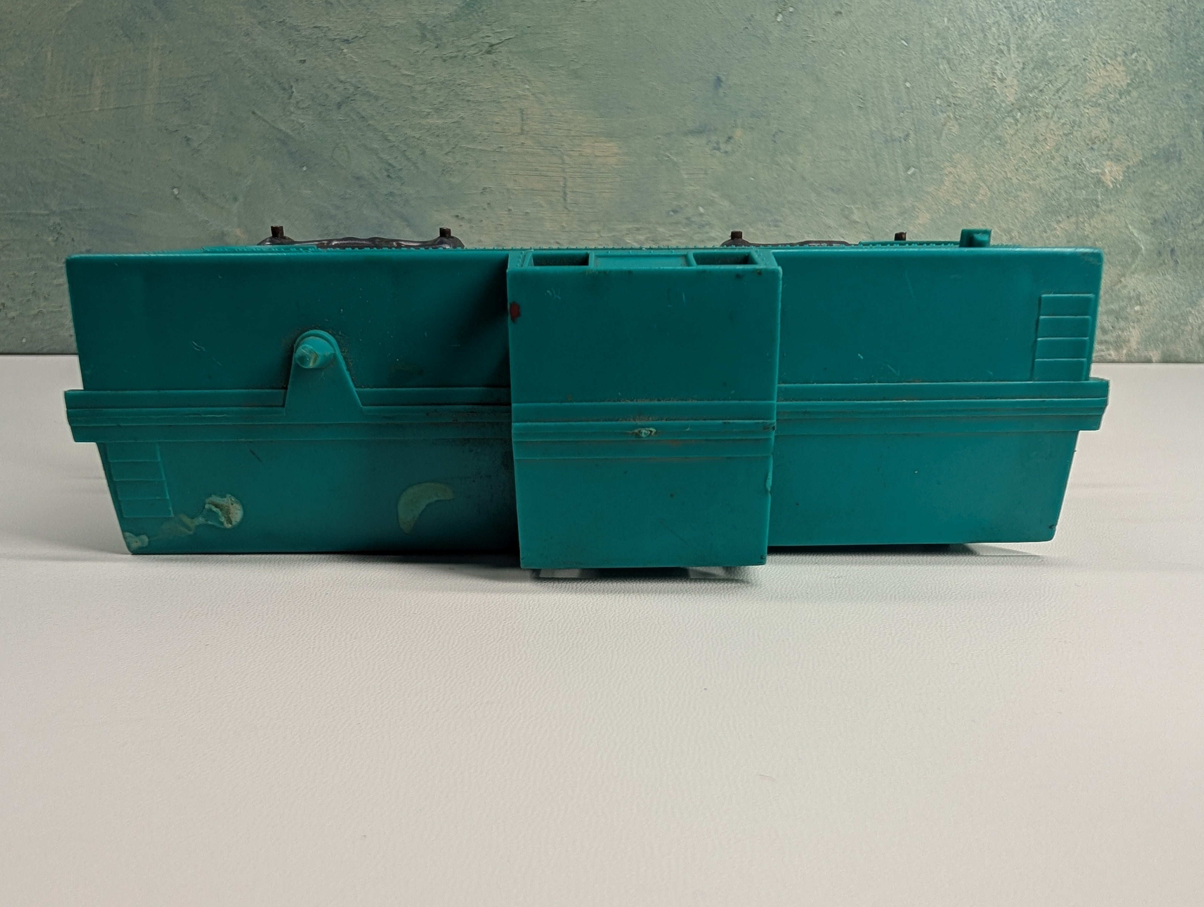 USED Marx O Caboose, Jade Green Penn Central PC #18326