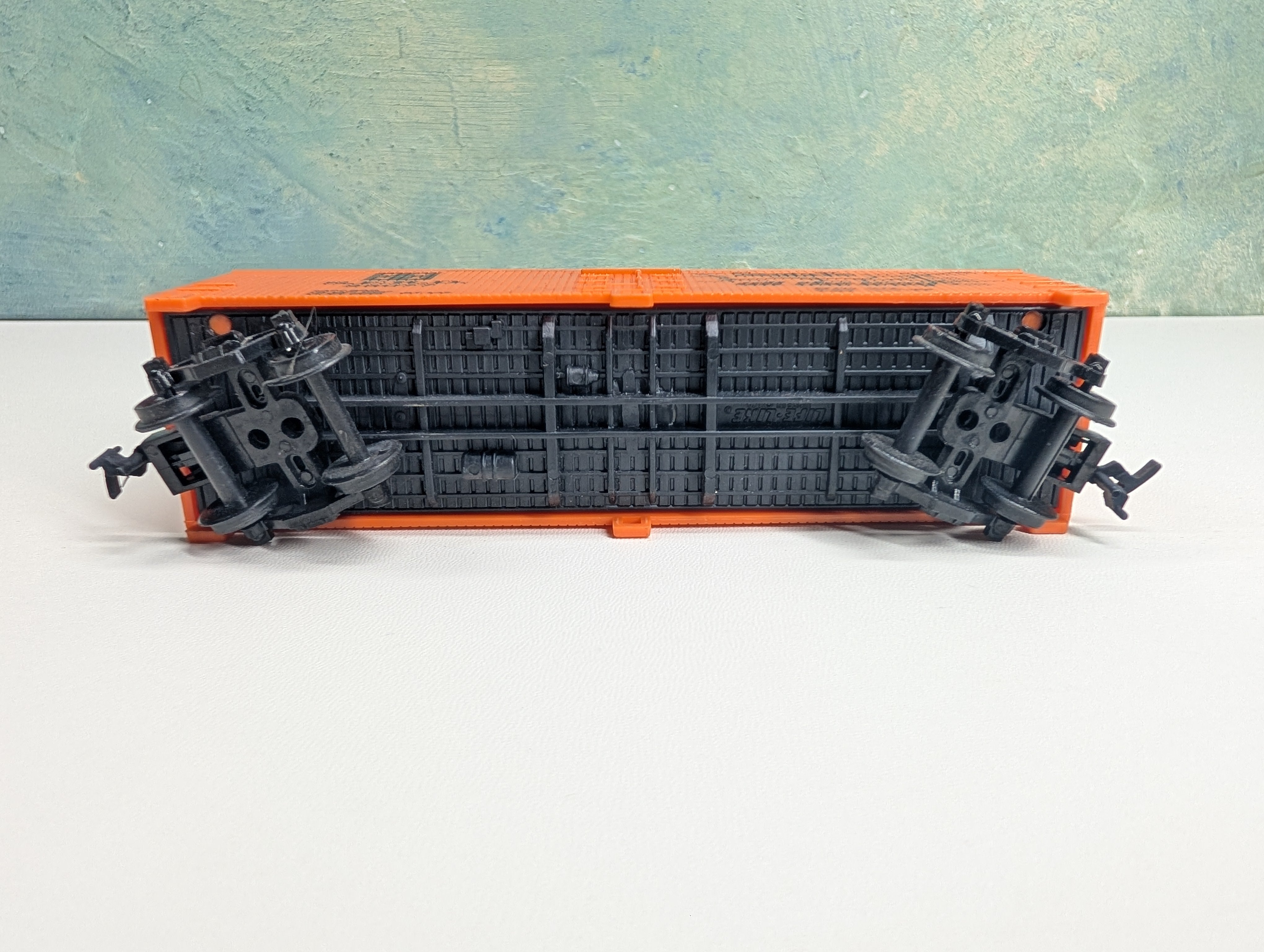 USED Life-Like HO Scale Reefer Santa Fe SFRD #25077