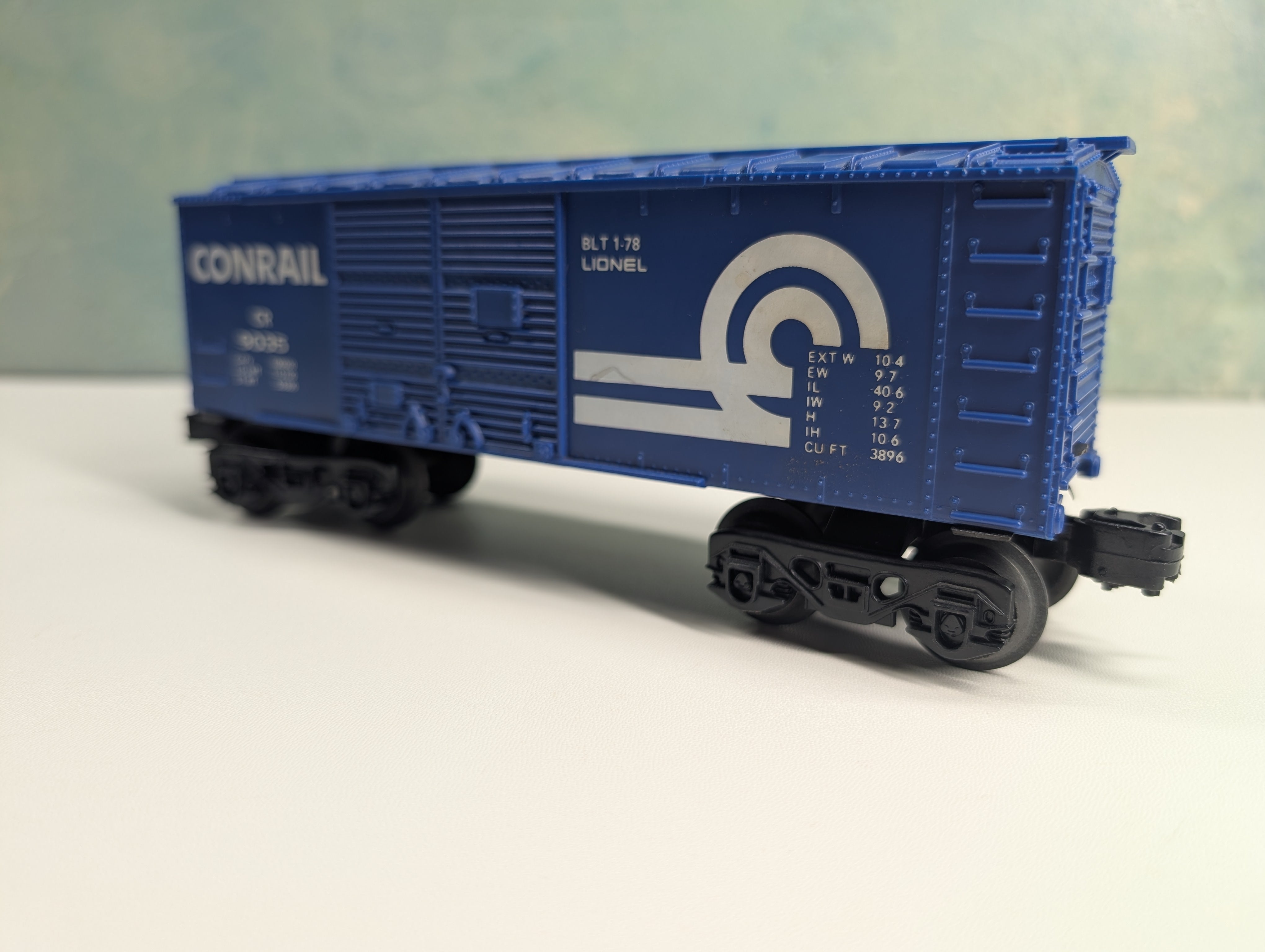 USED Lionel O Box Car Conrail CR #9035 Vintage