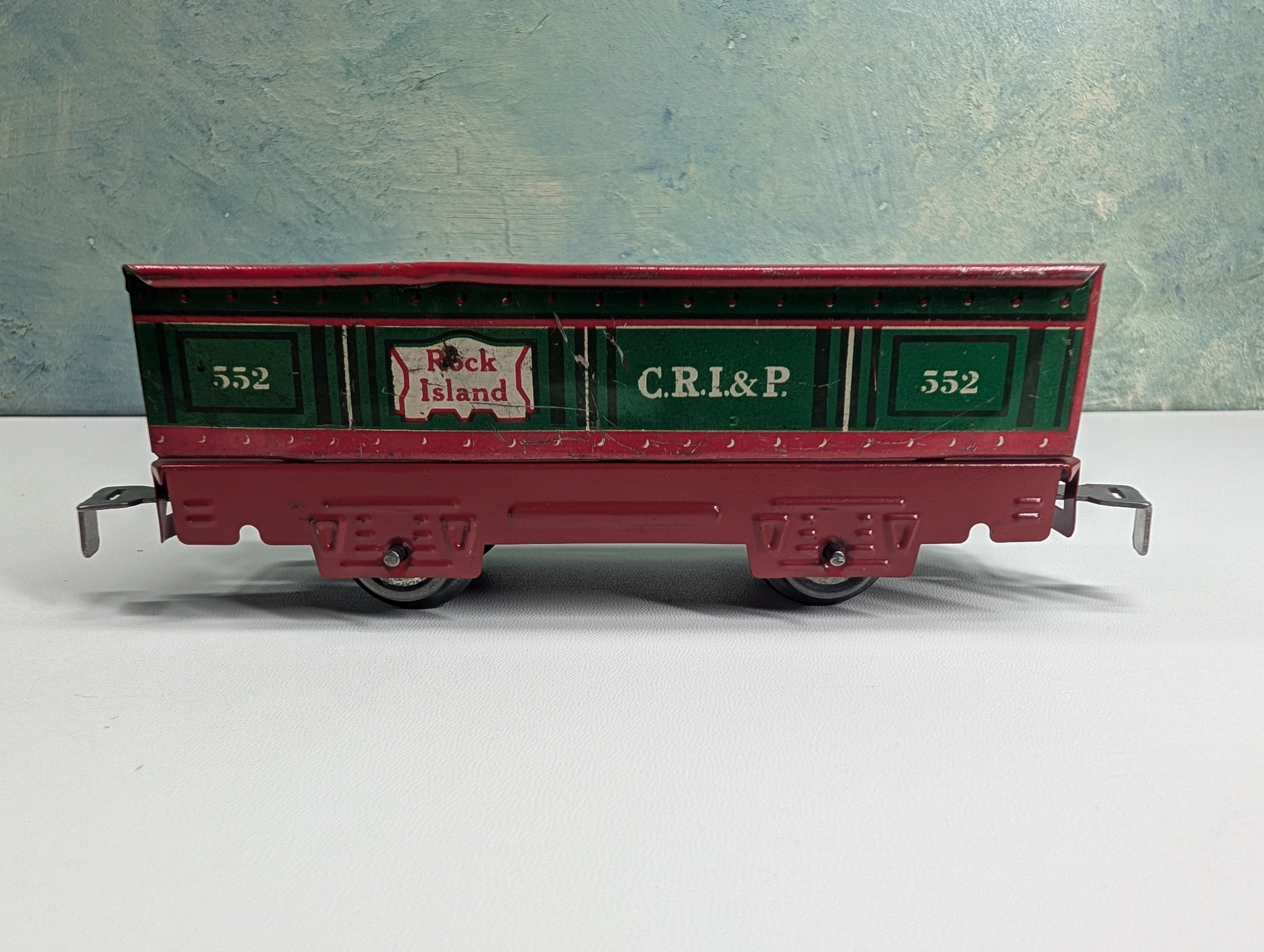 USED Marx O Gondola Rock Island CRI&P #552