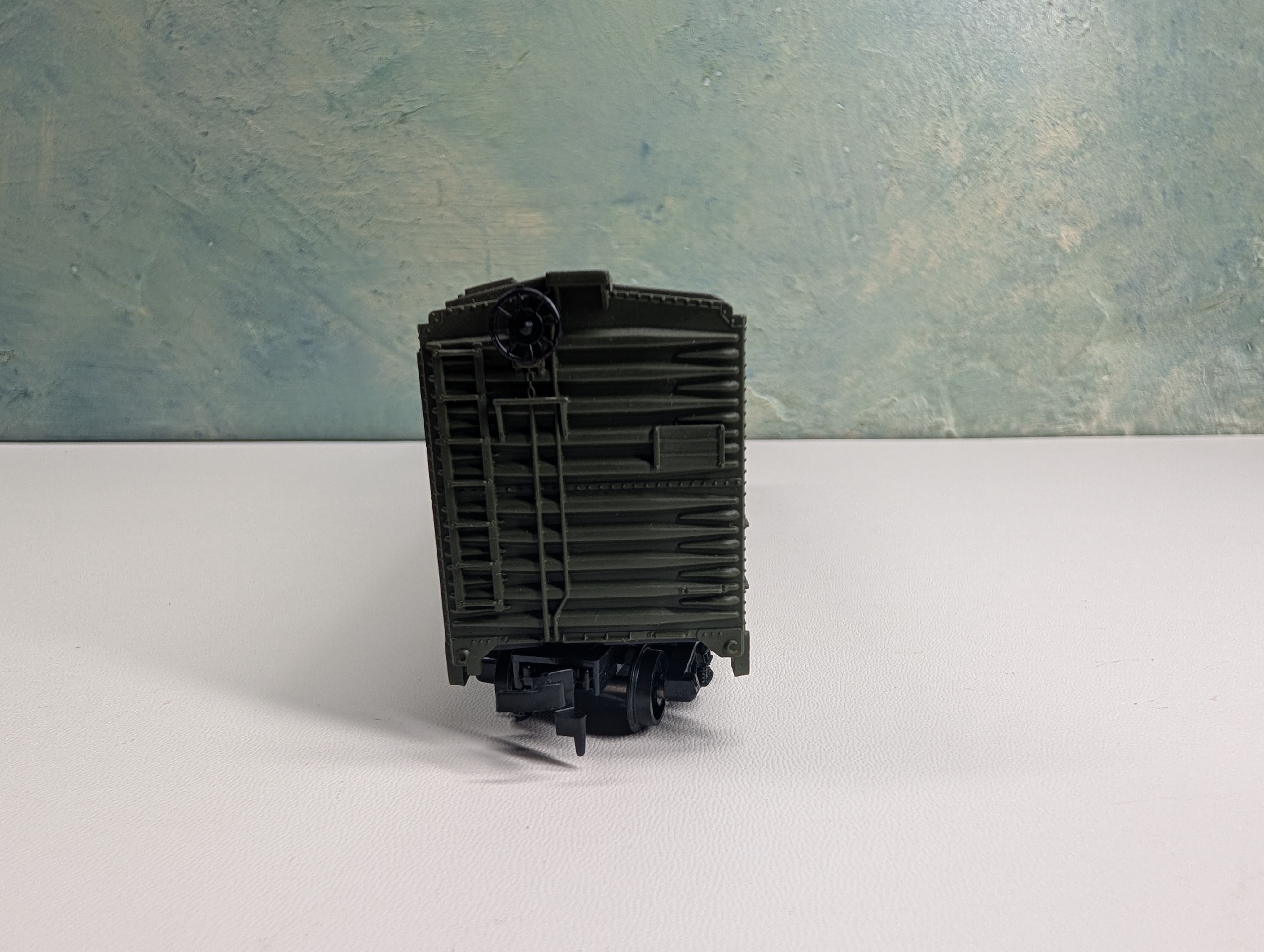 USED Cox HO Scale Troop Car US Army #5230