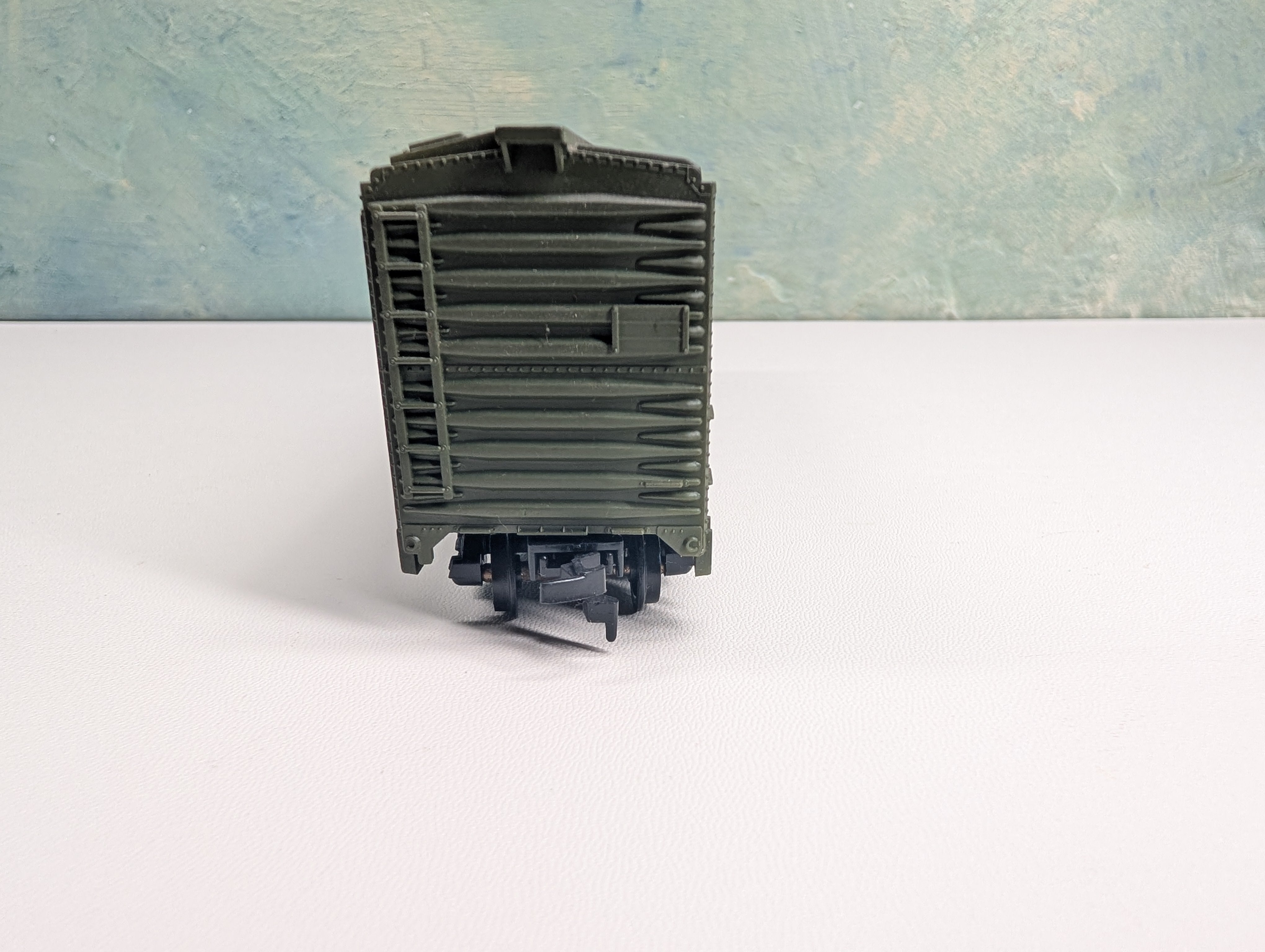 USED Cox HO Scale Troop Car US Army #5230