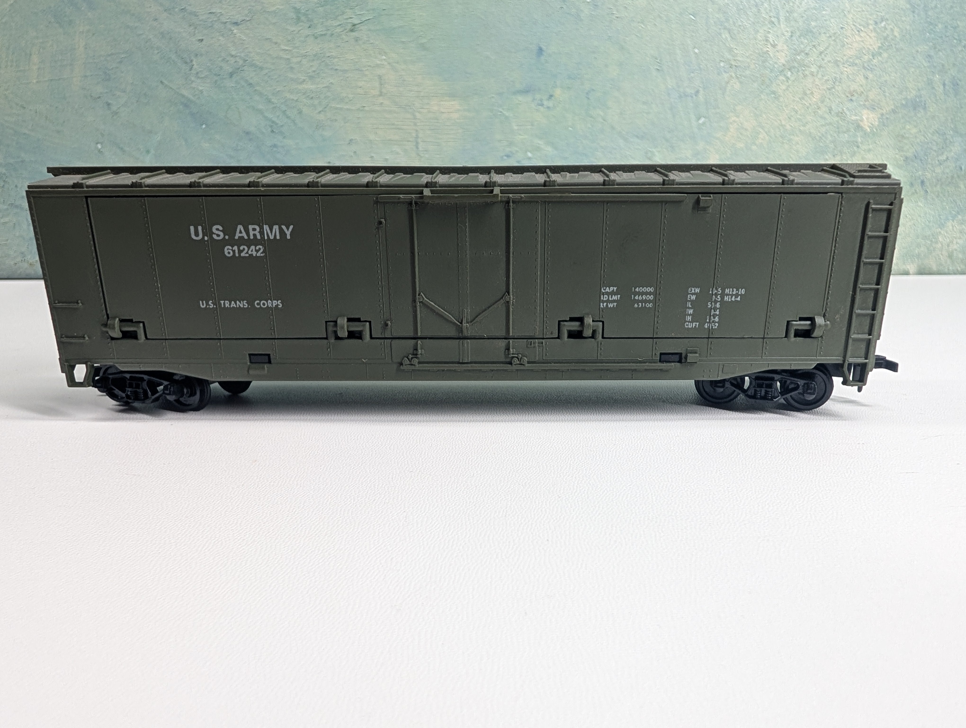 USED Cox HO Scale Ammo Car US Army #61242