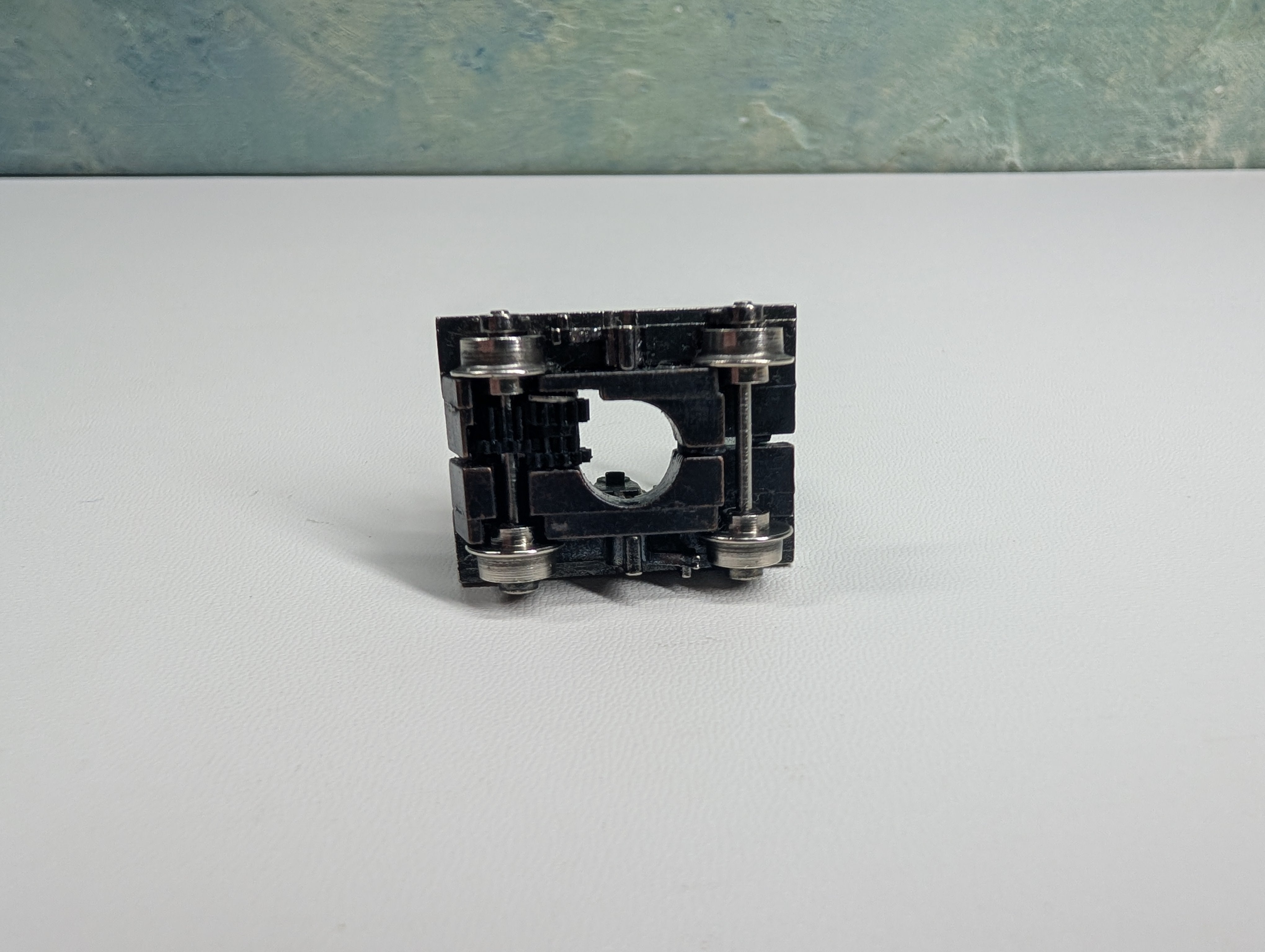 USED HO Scale Gandy Dancer Operating Hand Car (unpowered)