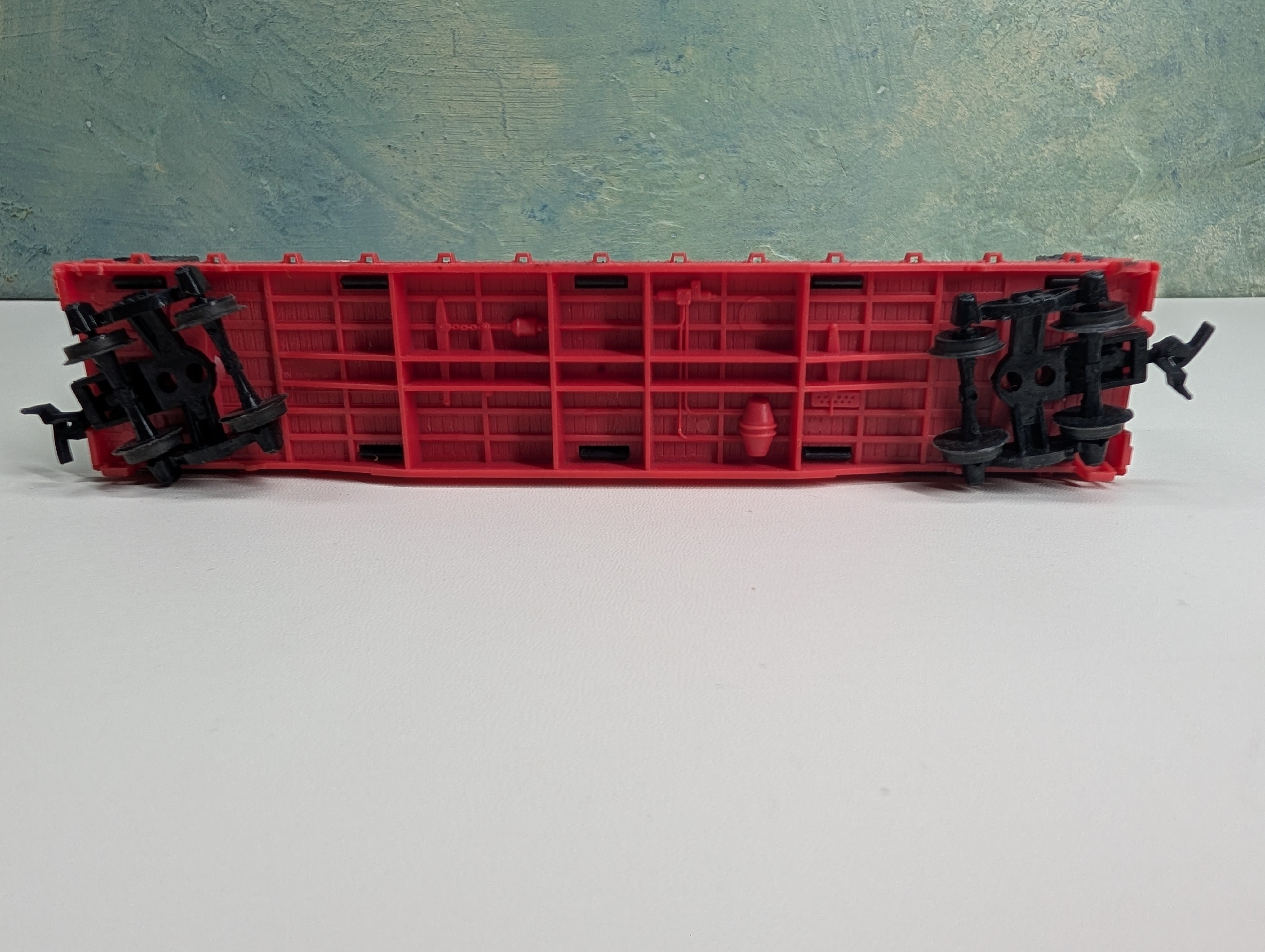 USED Tyco HO Scale Pulpwood Flat Car w/ Load Southern #4365