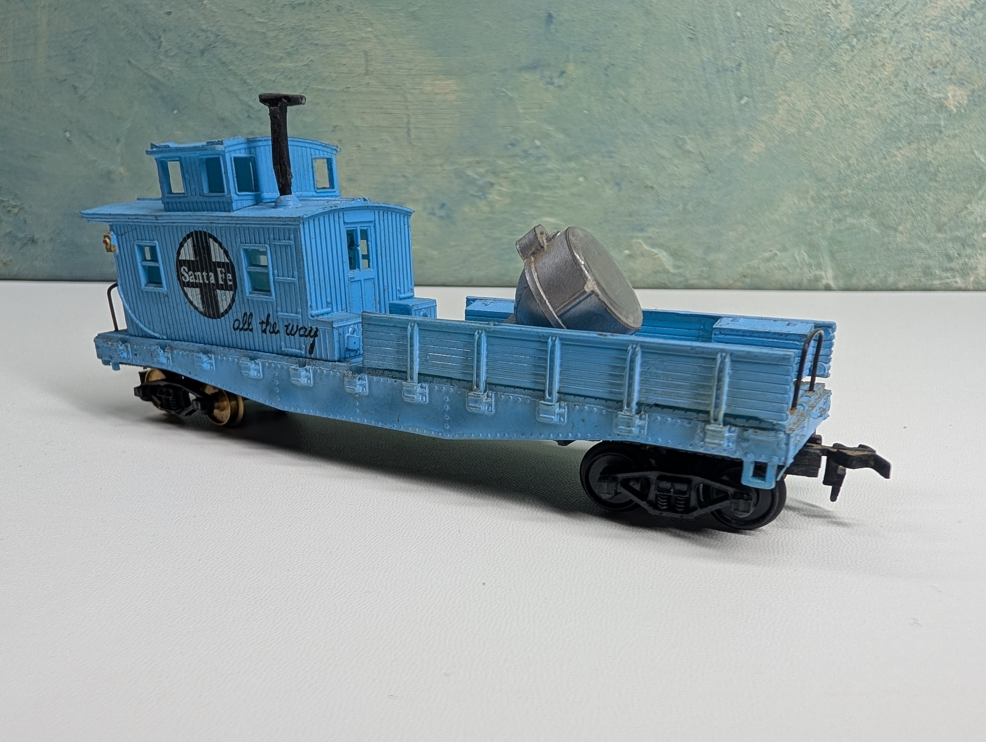 USED HO Scale Work Caboose Santa Fe