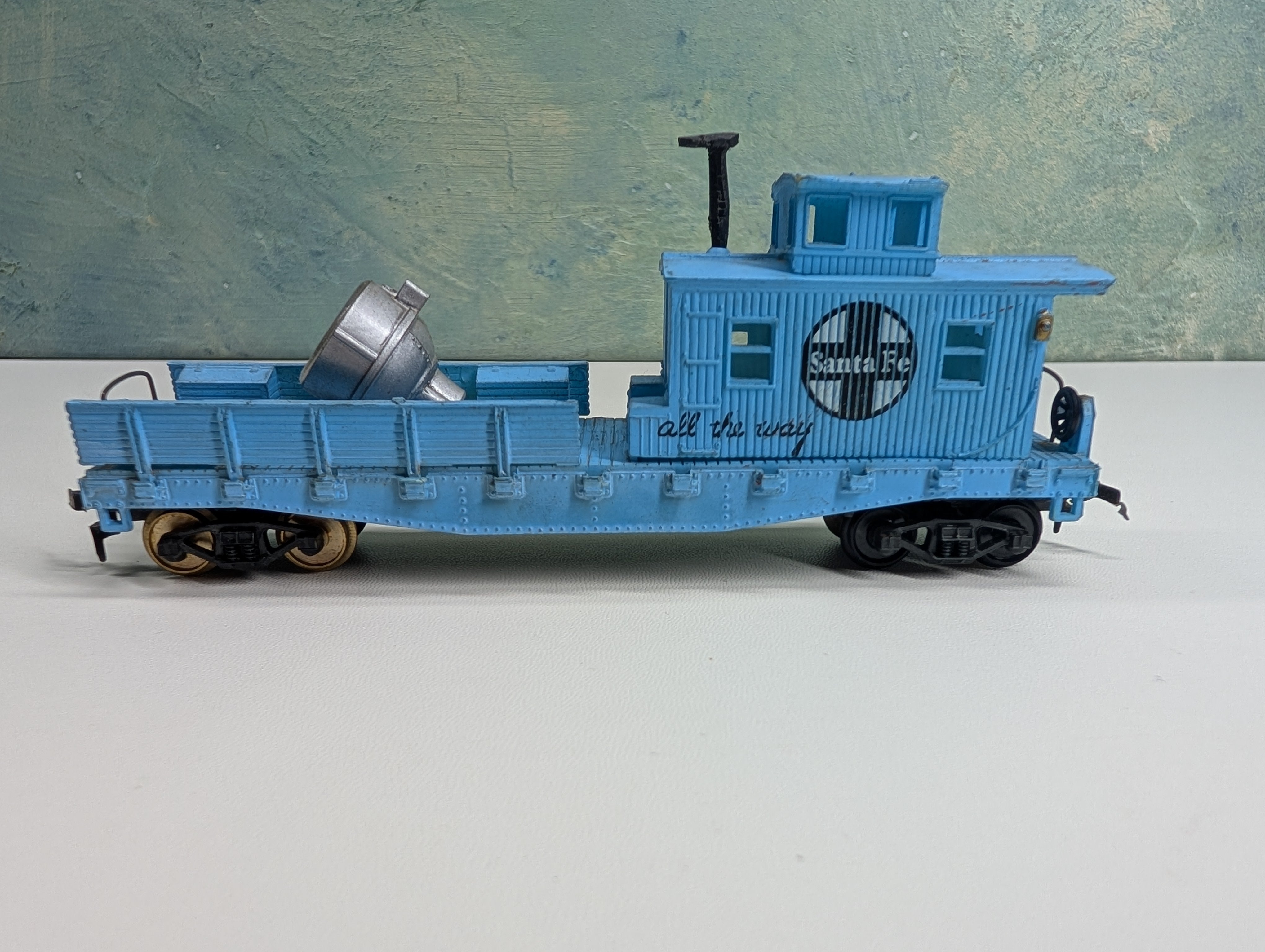 USED HO Scale Work Caboose Santa Fe